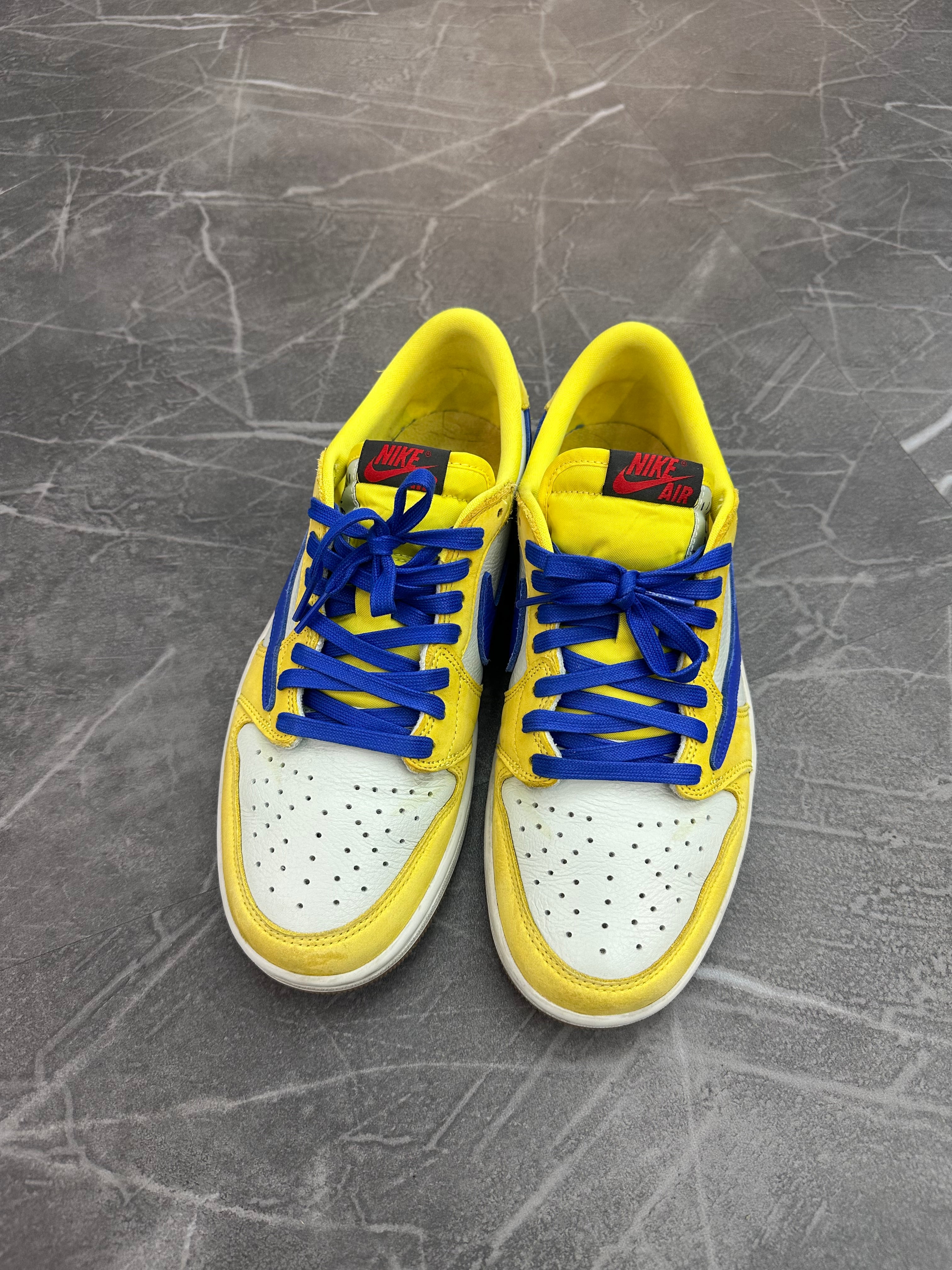 Travis Scott Jordan 1 Low “Canary”