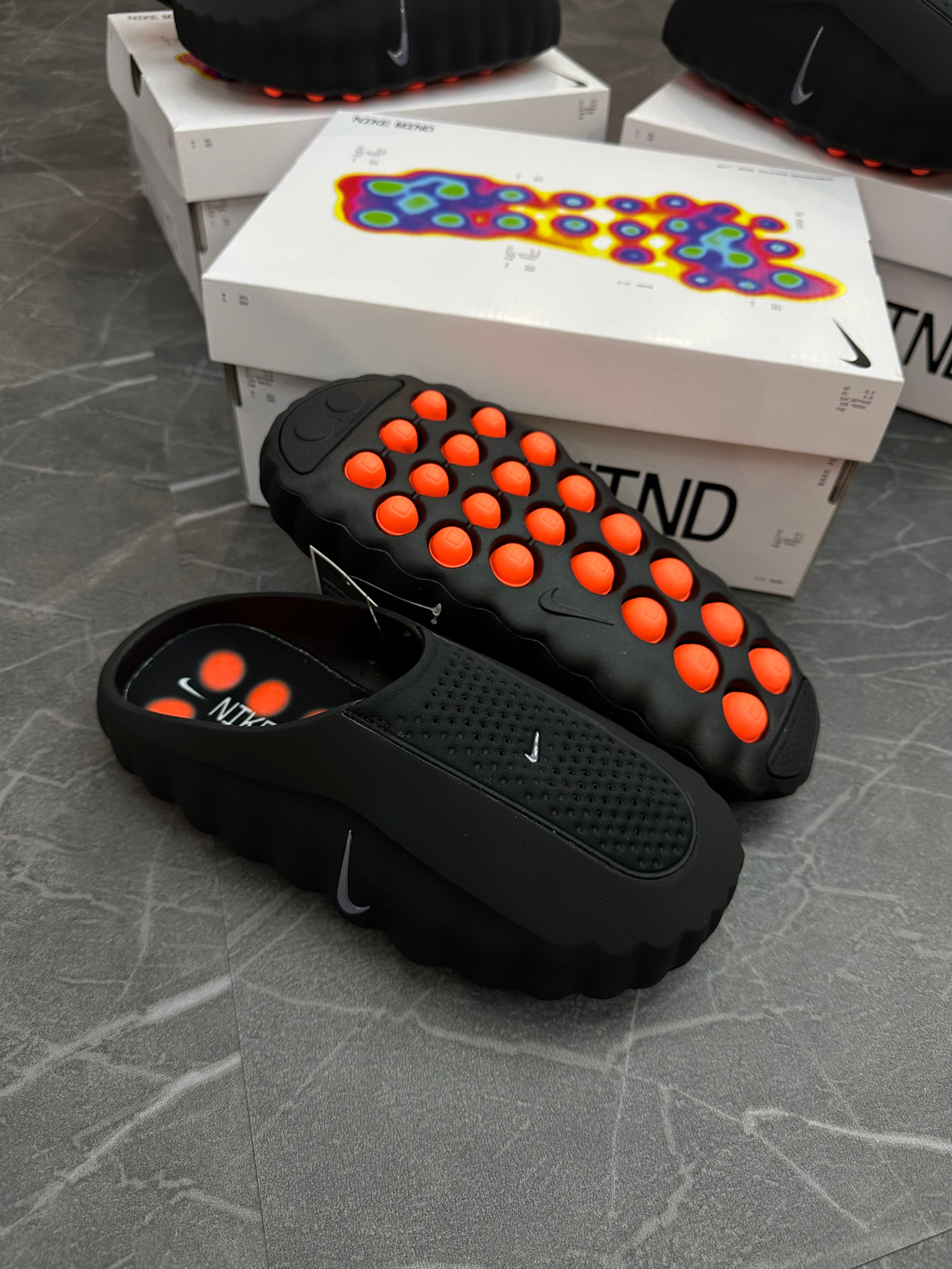 Nike Mind 001 Slide “Black Chrome”