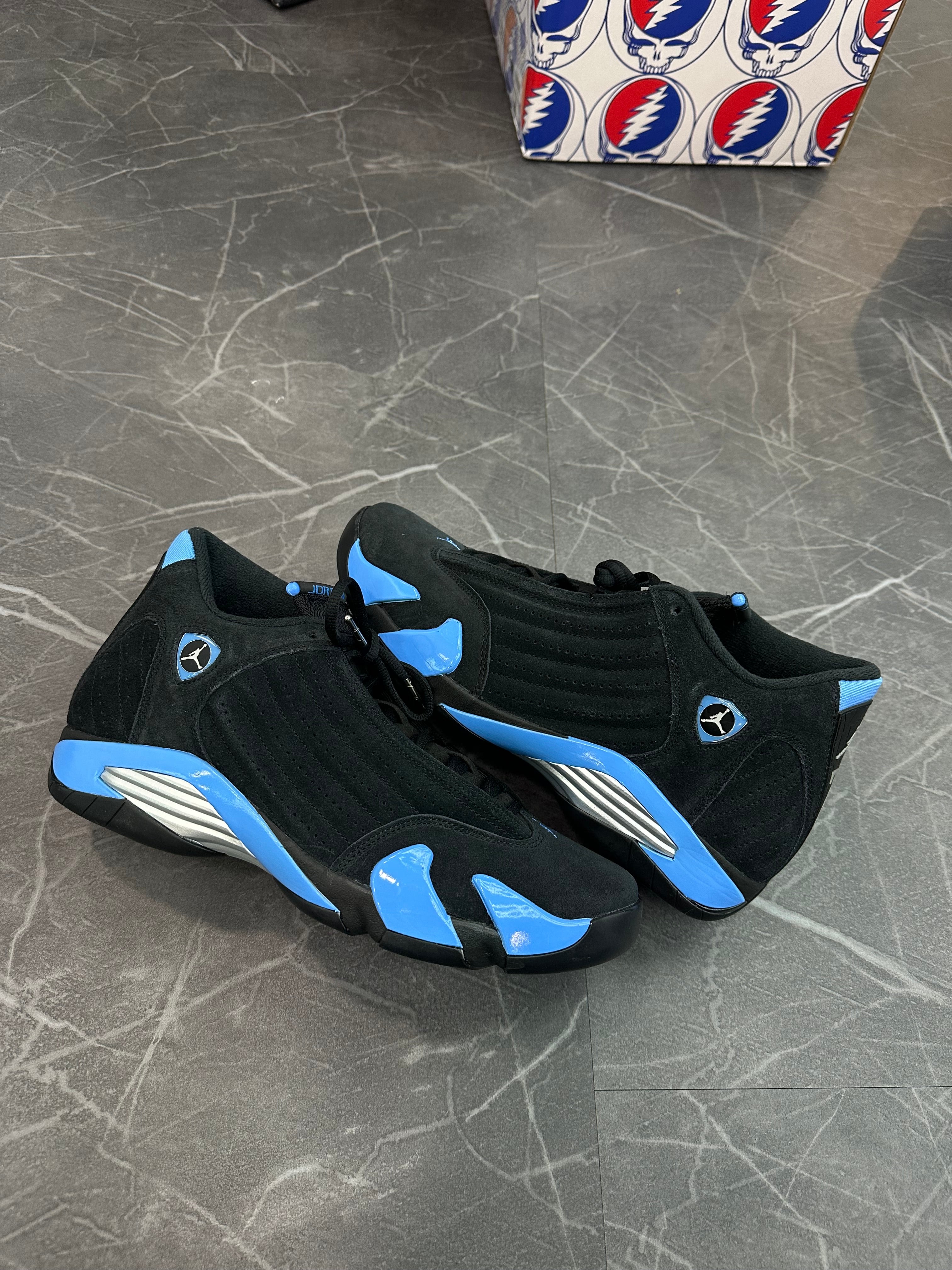 Jordan 14 “Black University Blue”