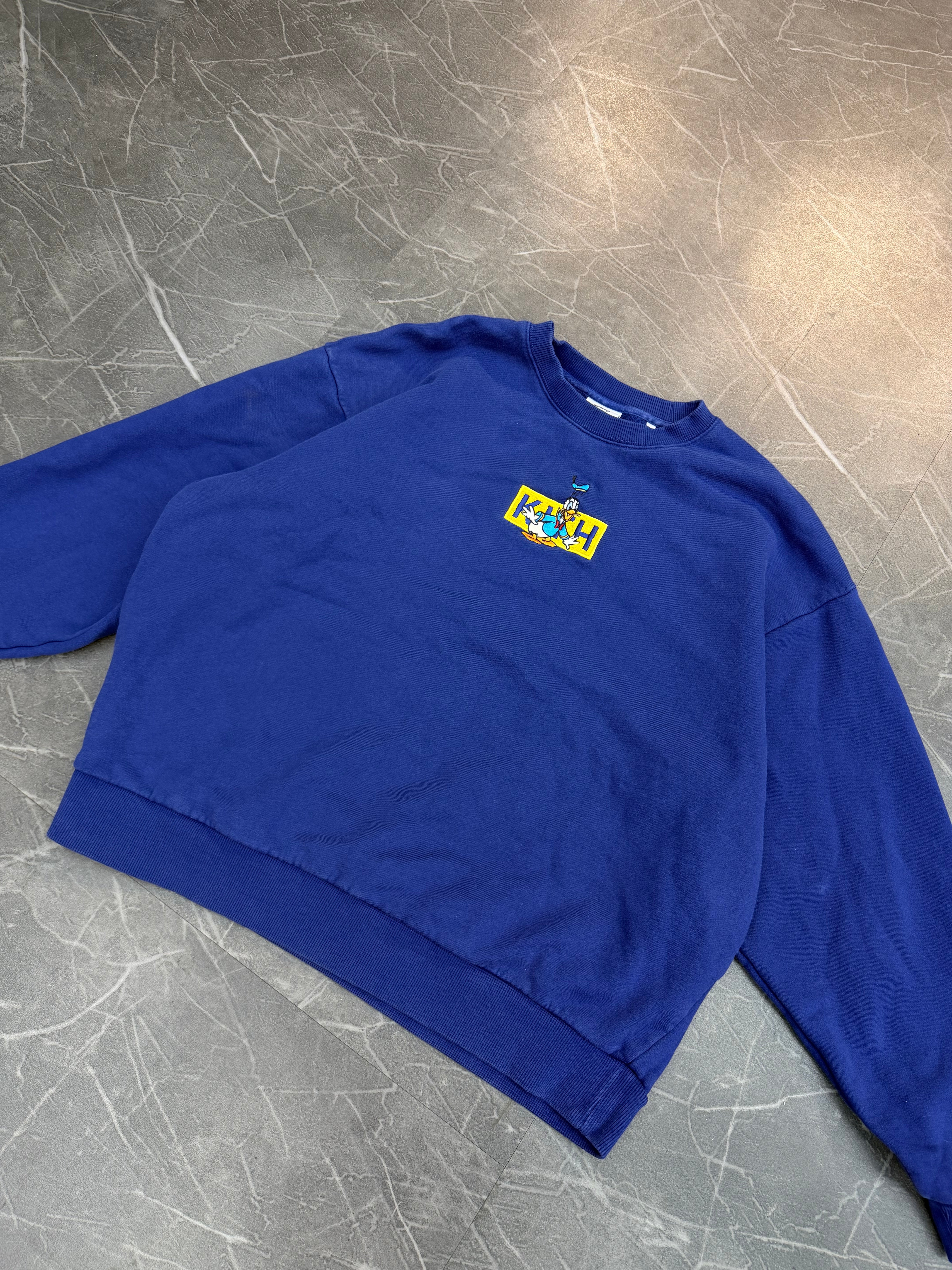 KITH x Donald Duck Crewneck Navy