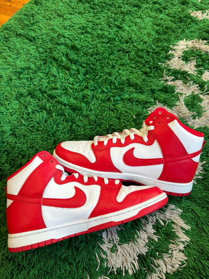 Nike Dunk High “Championship Red”