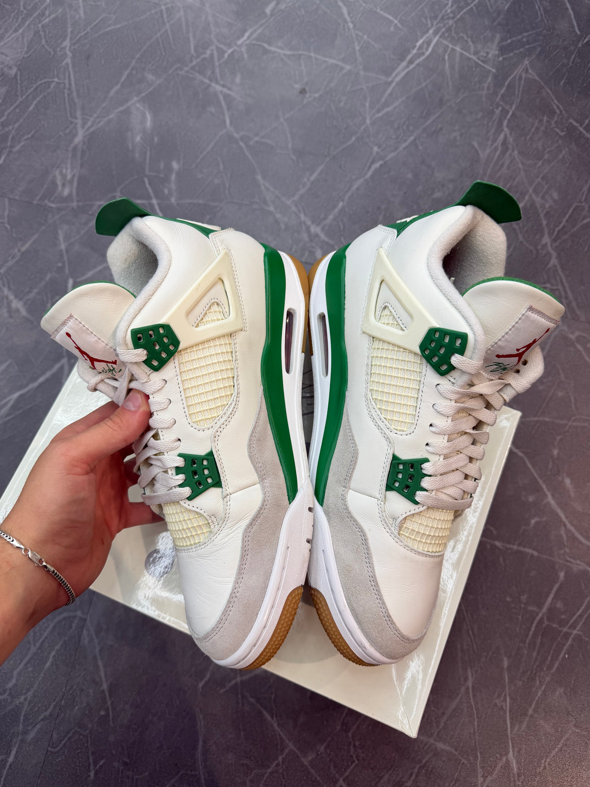 Jordan 4 SB Pine Green