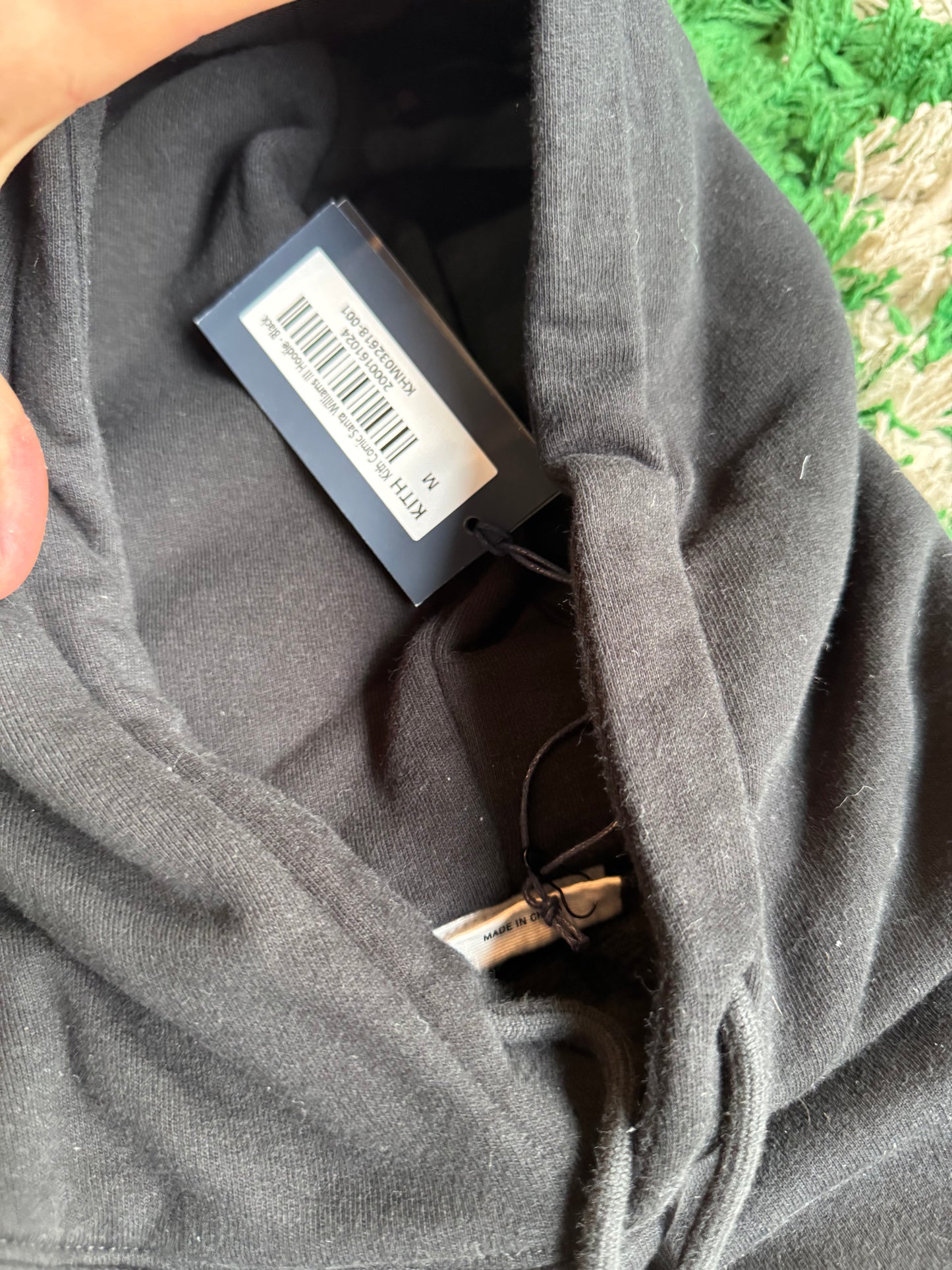 Kith Kithmas Comic Santa Williams Hoodie “Black”