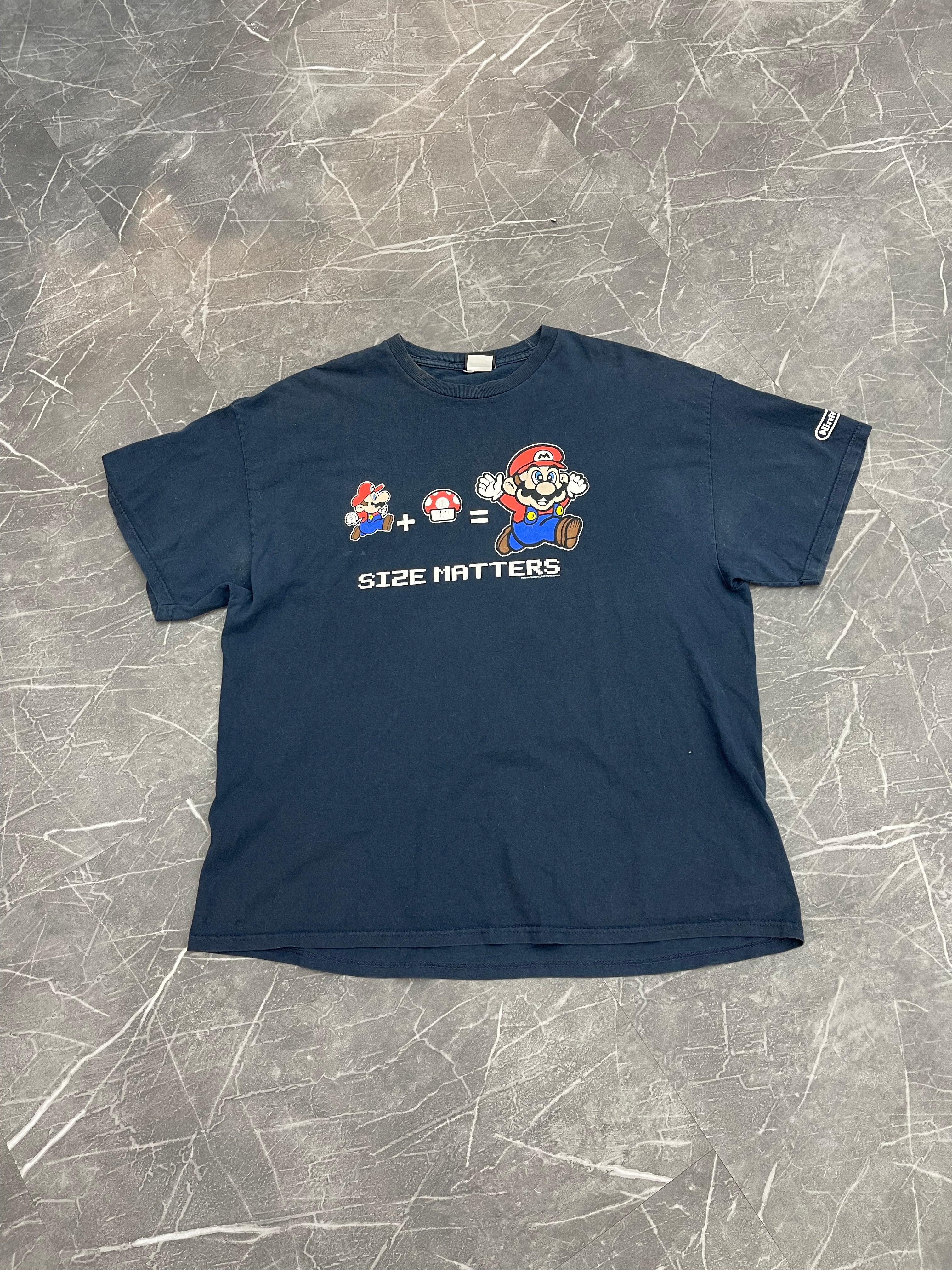 2006 Nintendo Super Mario Size Matters Tee (XXL)
