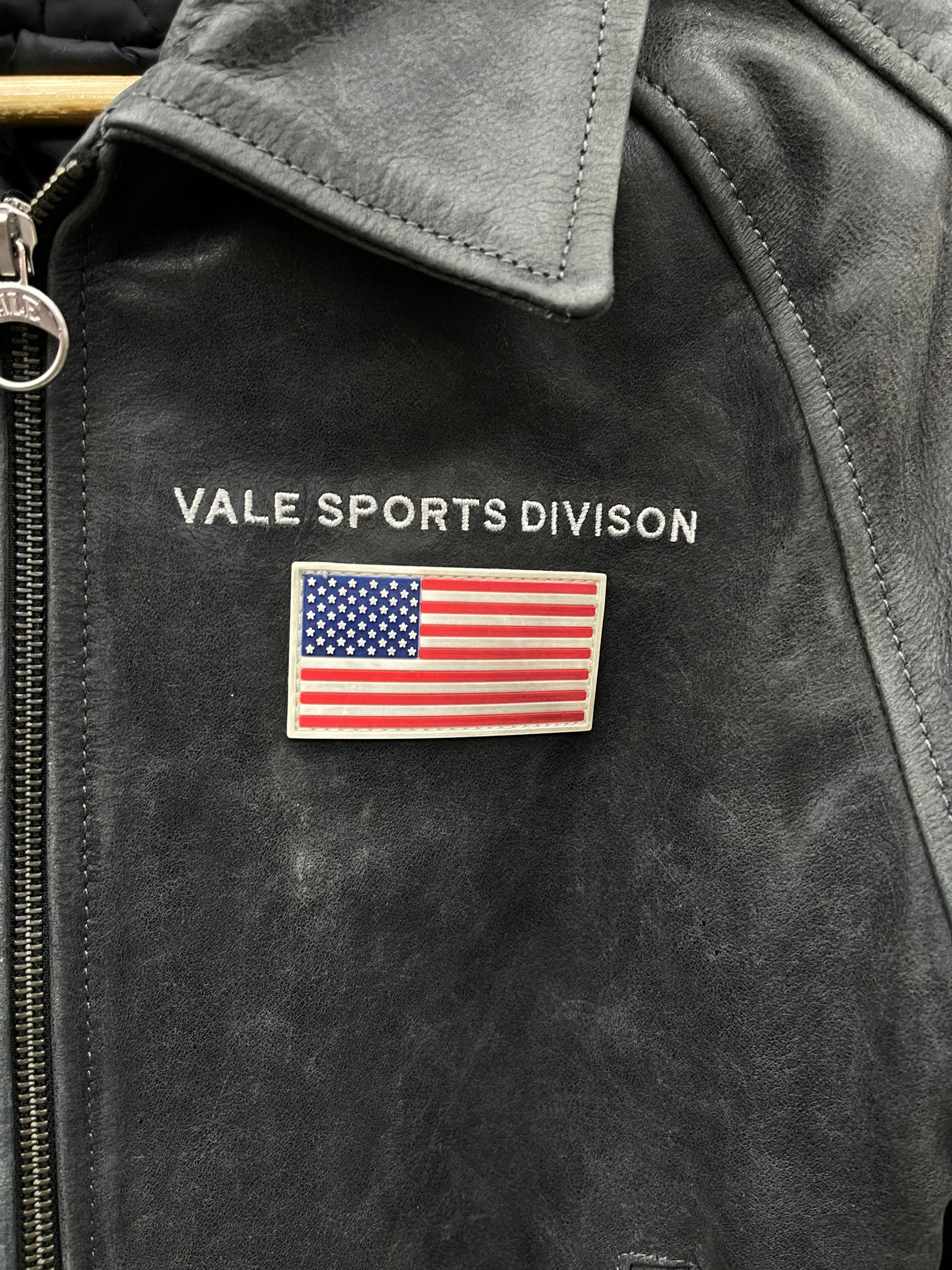 Vale Forever USA Leather Jacket “Black”