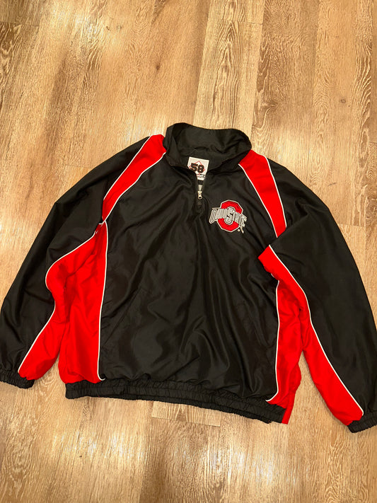 Vintage Ohio State Pullover Windbreaker Jacket 58 Sports (XXL)