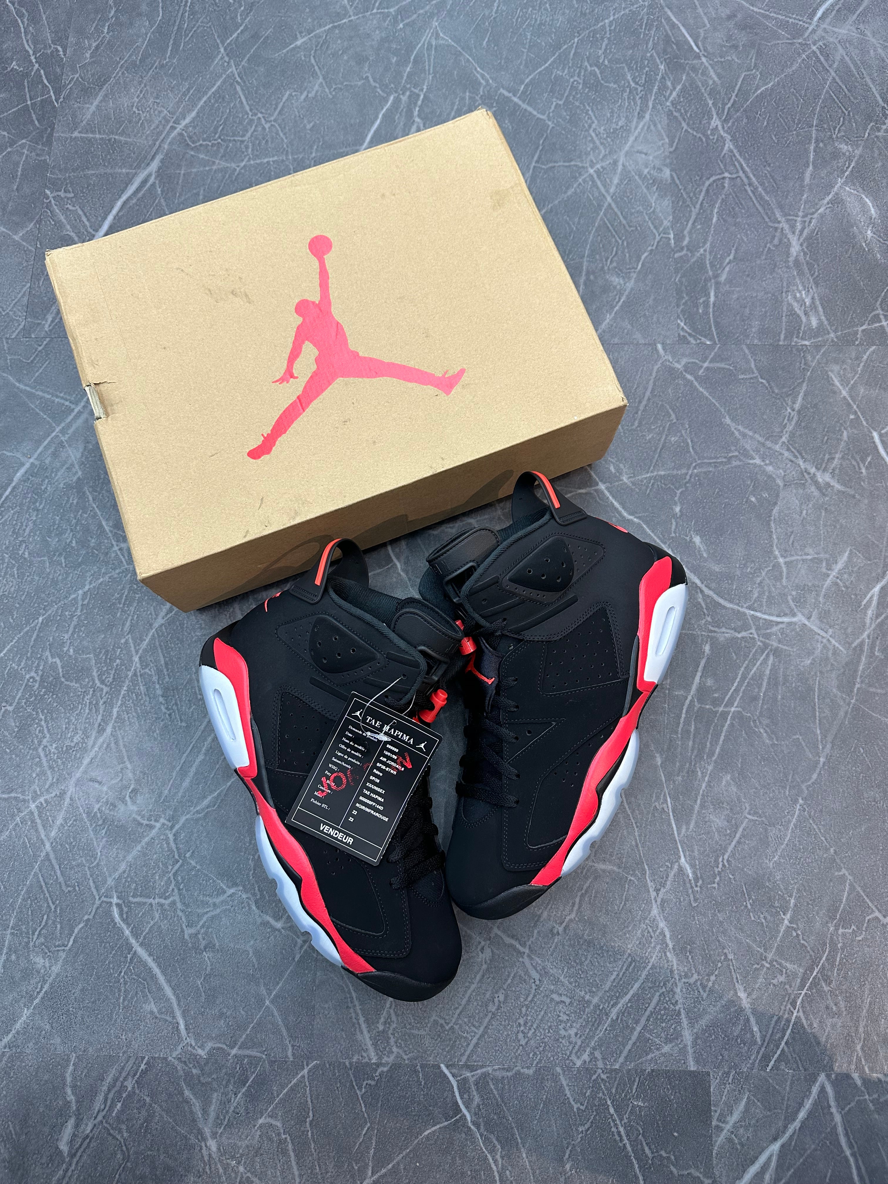 Jordan 6 “Infrared Salesman”