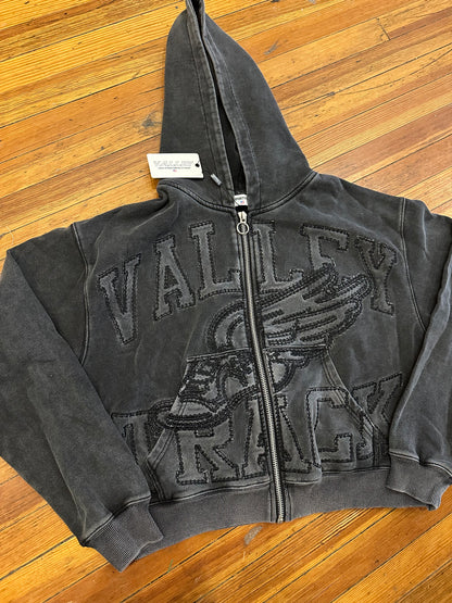 Vale Forever Black Cat Zip Up