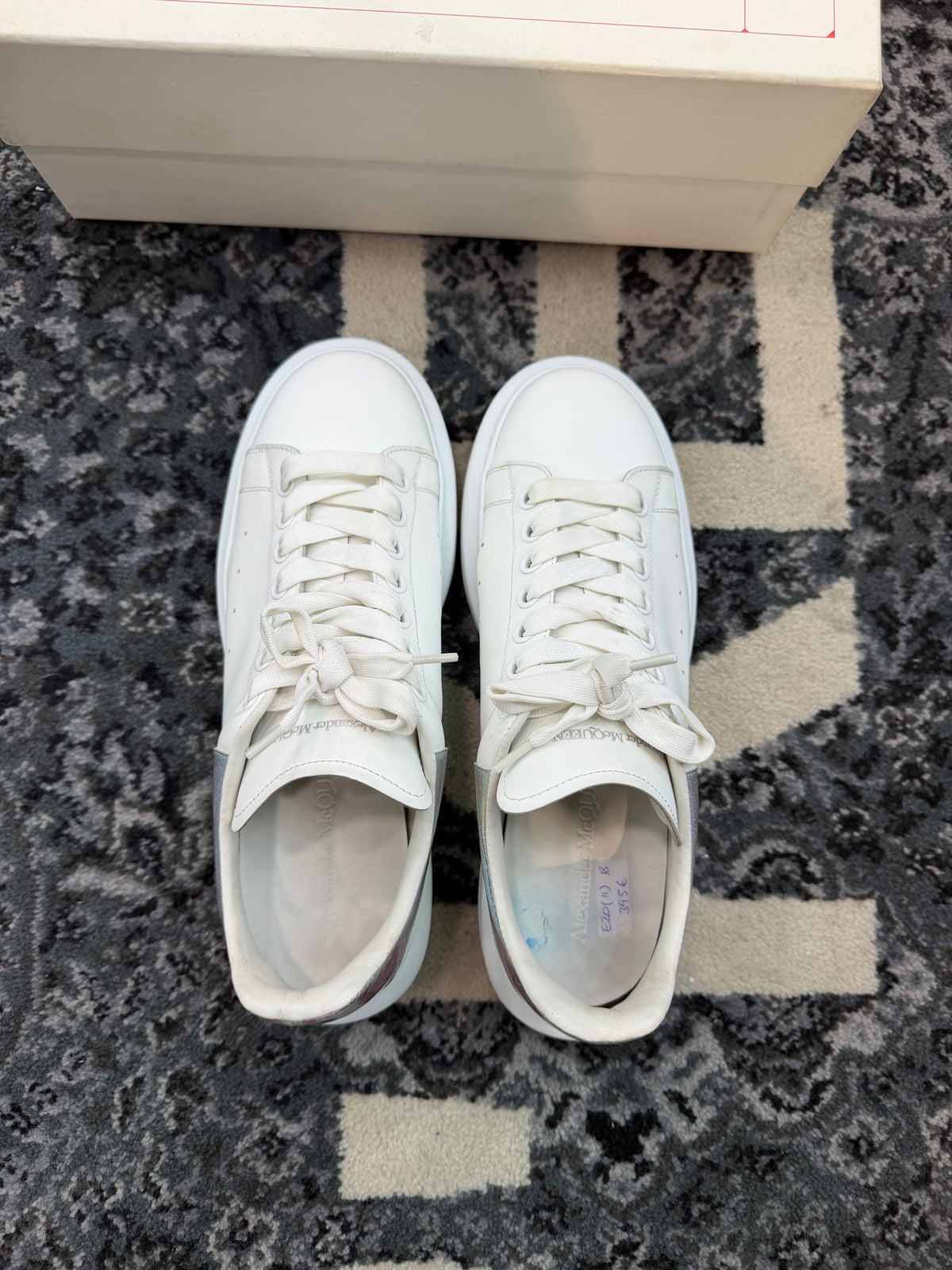 Alexander Mcqueen Low “White Iridescent”