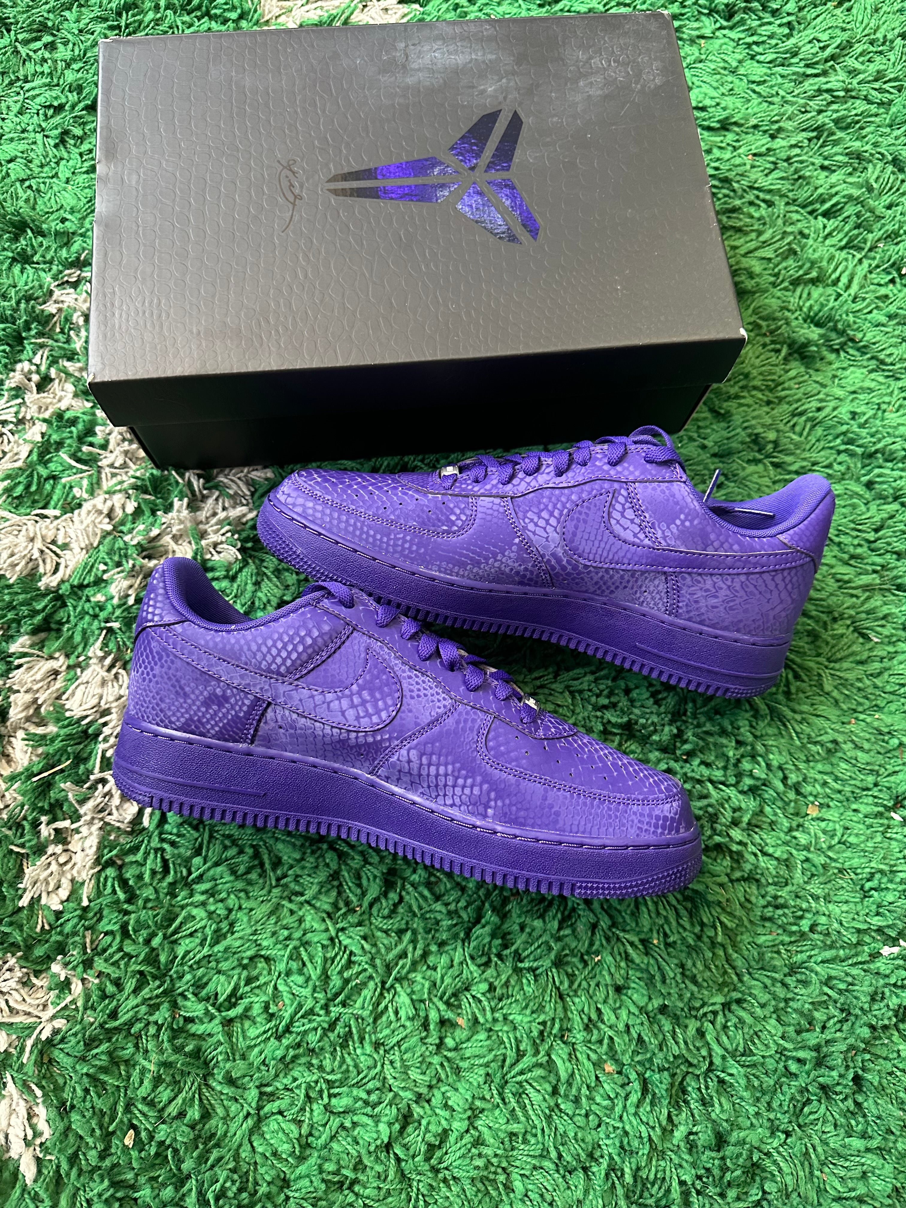 Kobe Air Force 1 Low “Court Purple”