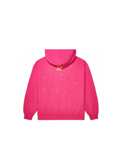 Sp5der Hoodie “Pink P*nk V2”