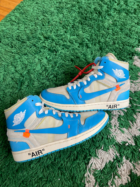 Jordan 1 High x Off White “University Blue”