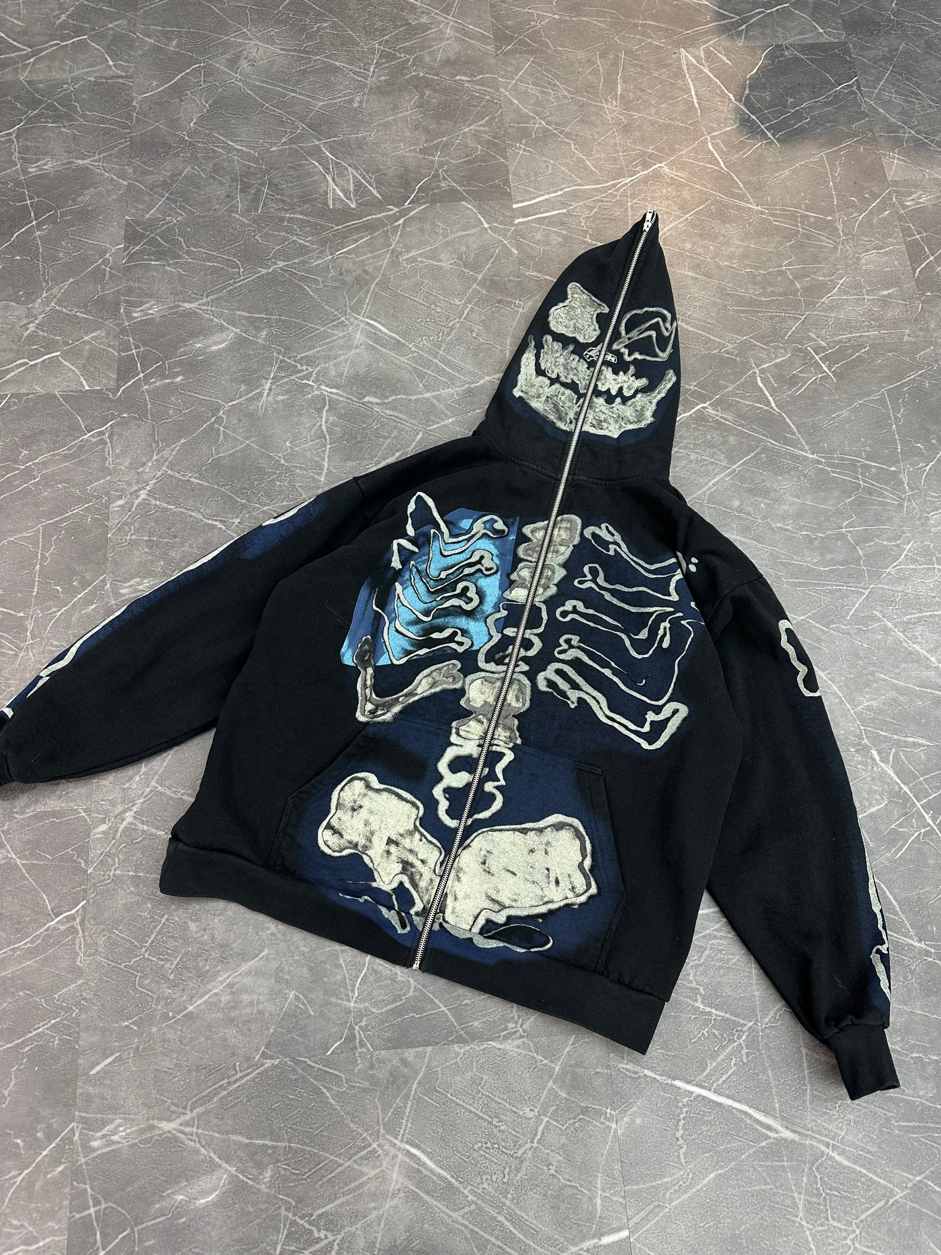 Travis Scott x Cactus Jack Fragment Skeleton Full Zip