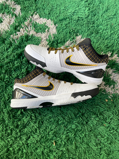 Nike Kobe 4 Protro “White Black Del Sol”