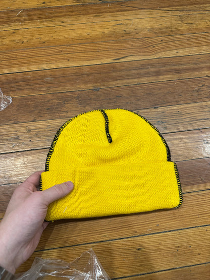 Supreme Beanie “Yellow / Black Stitch”