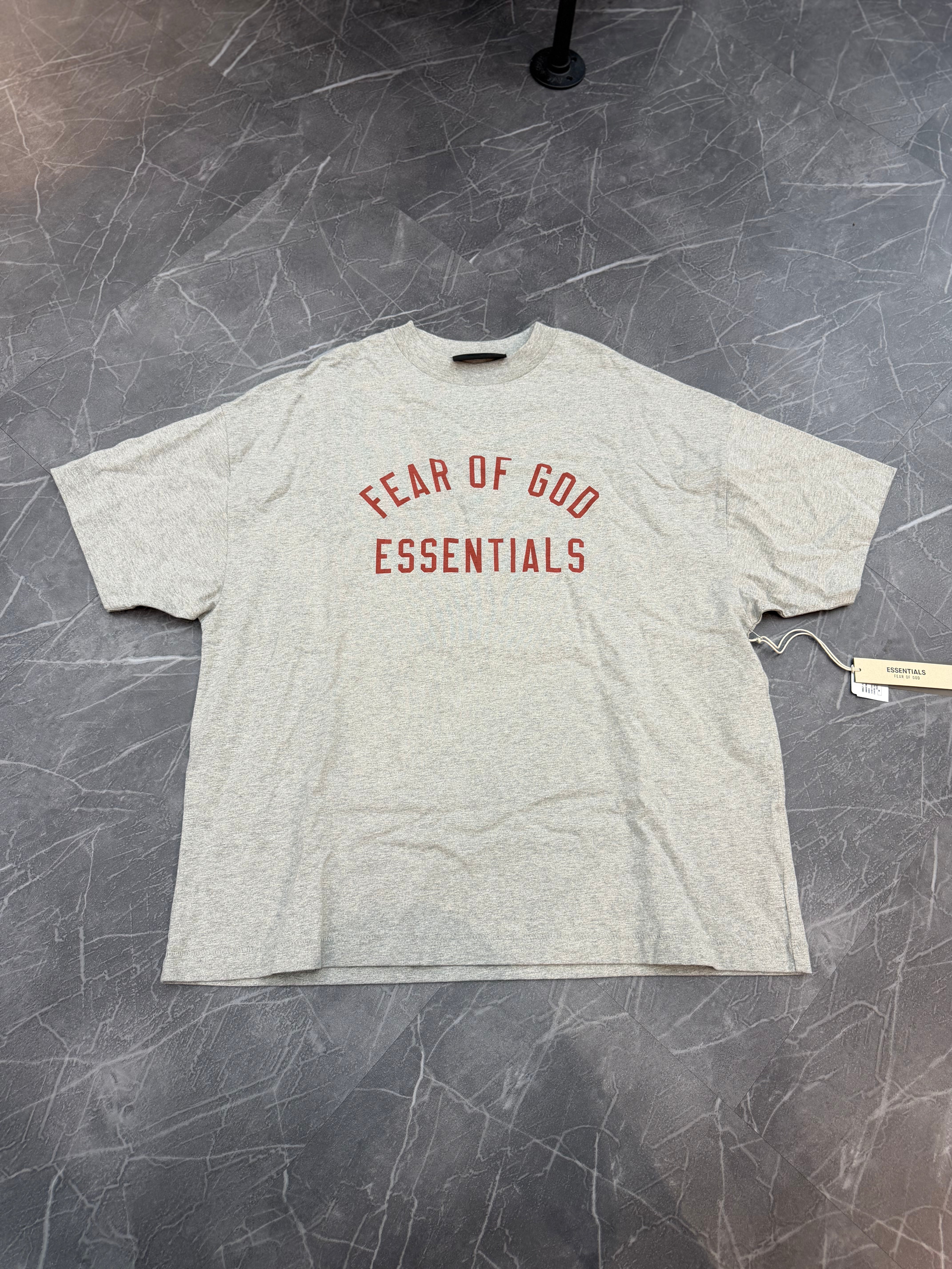 Essentials FOG Dark Heather Scarlet Tee
