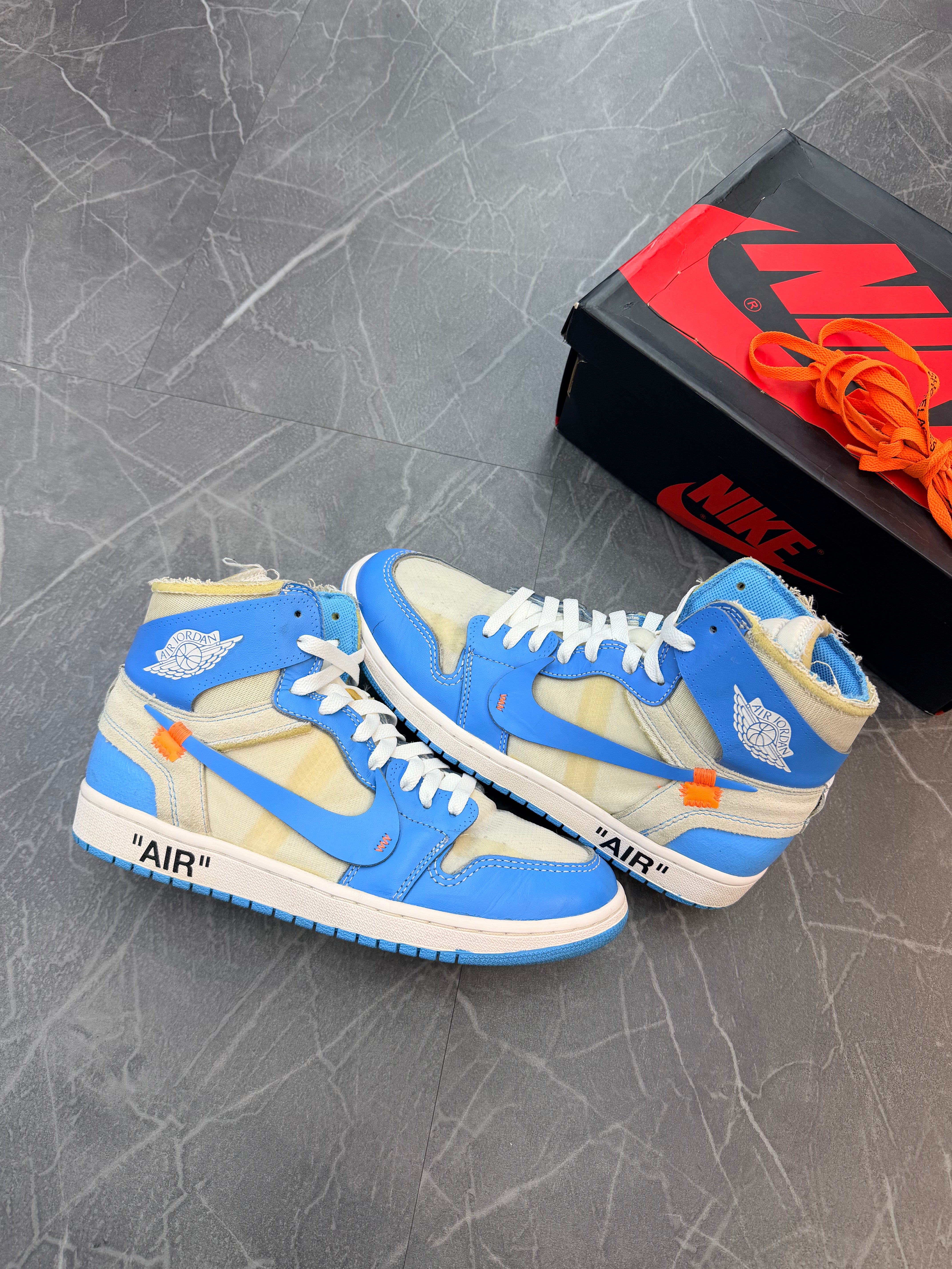 Off-White Jordan 1 High “UNC”