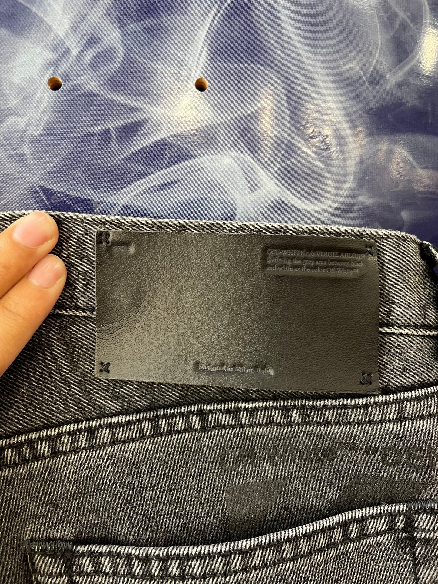 Off-White Denim Jeans “Black” (30)