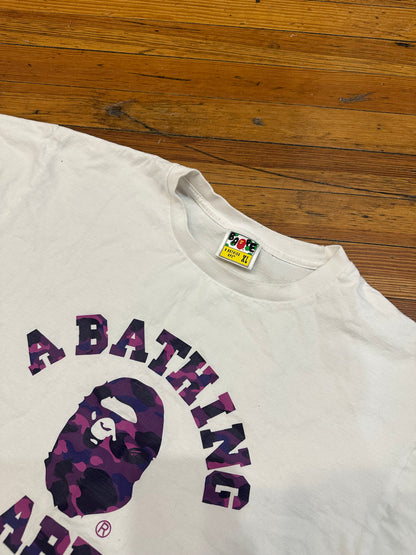 BAPE Tee “Purple Camo”