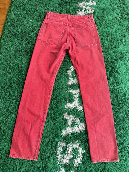 Helmut Lang Oxidized Red Stone Jeans (33)