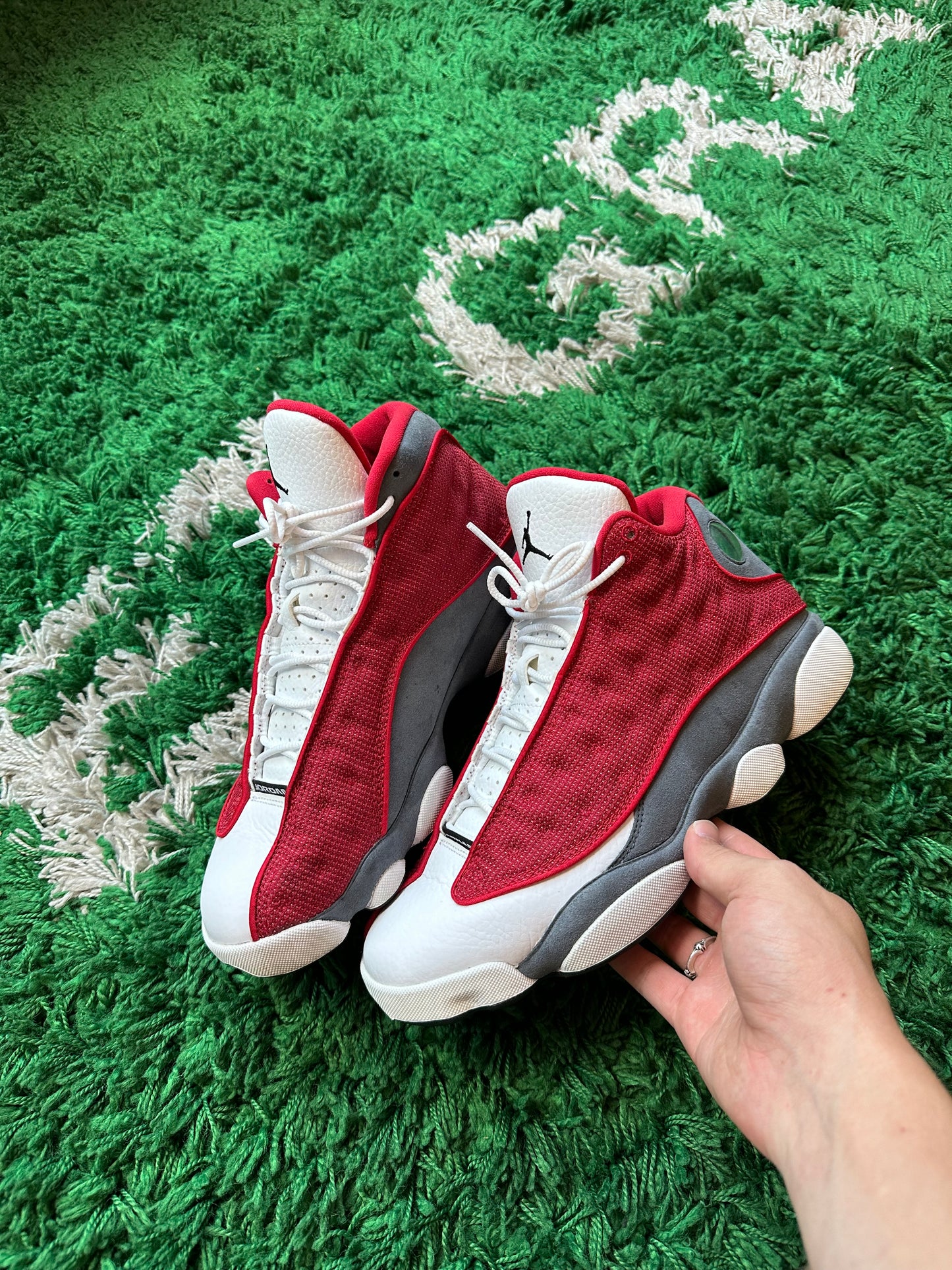 Jordan 13 Flint Gym Red