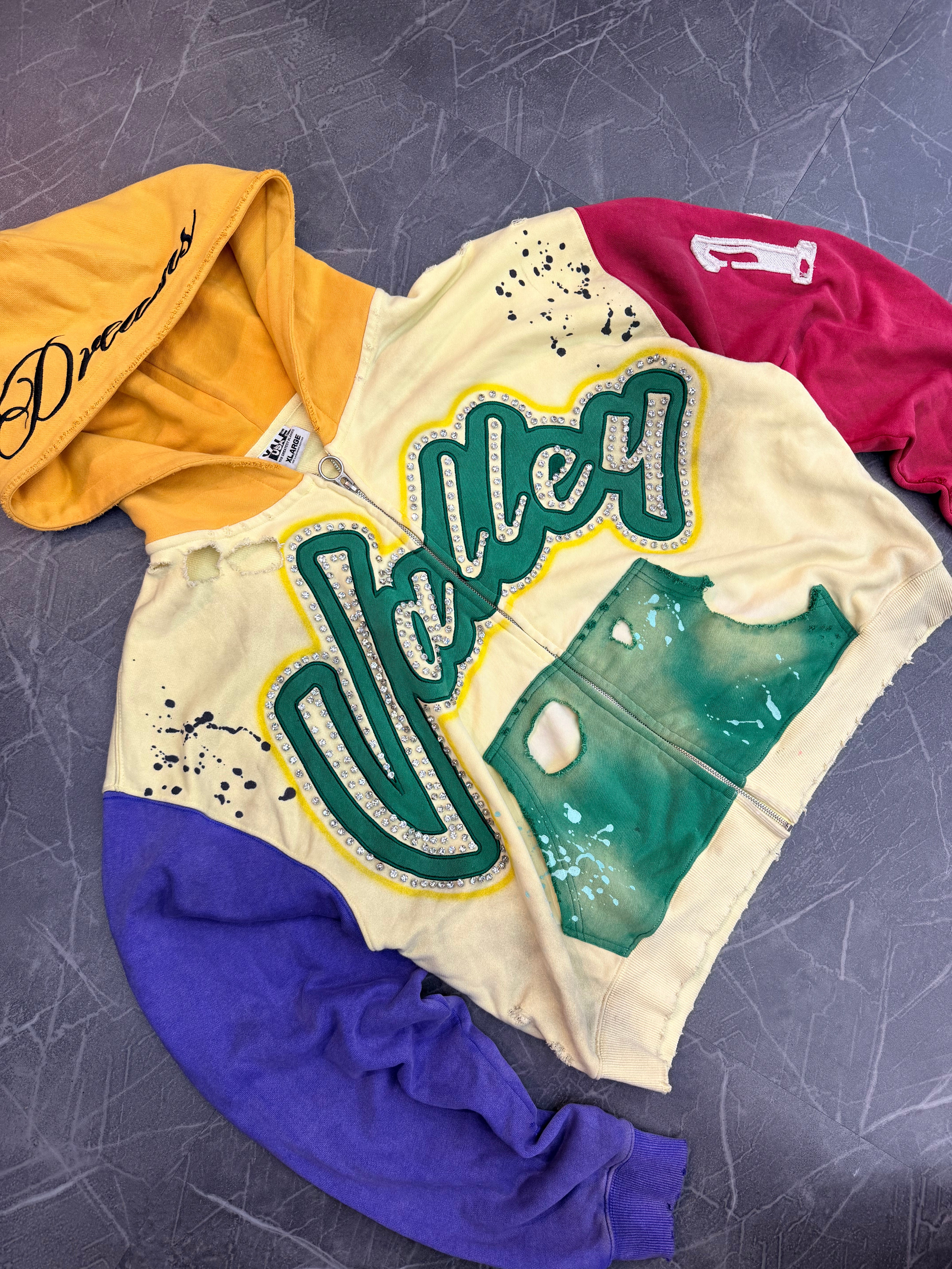 Vale Forever Collage Zip Up