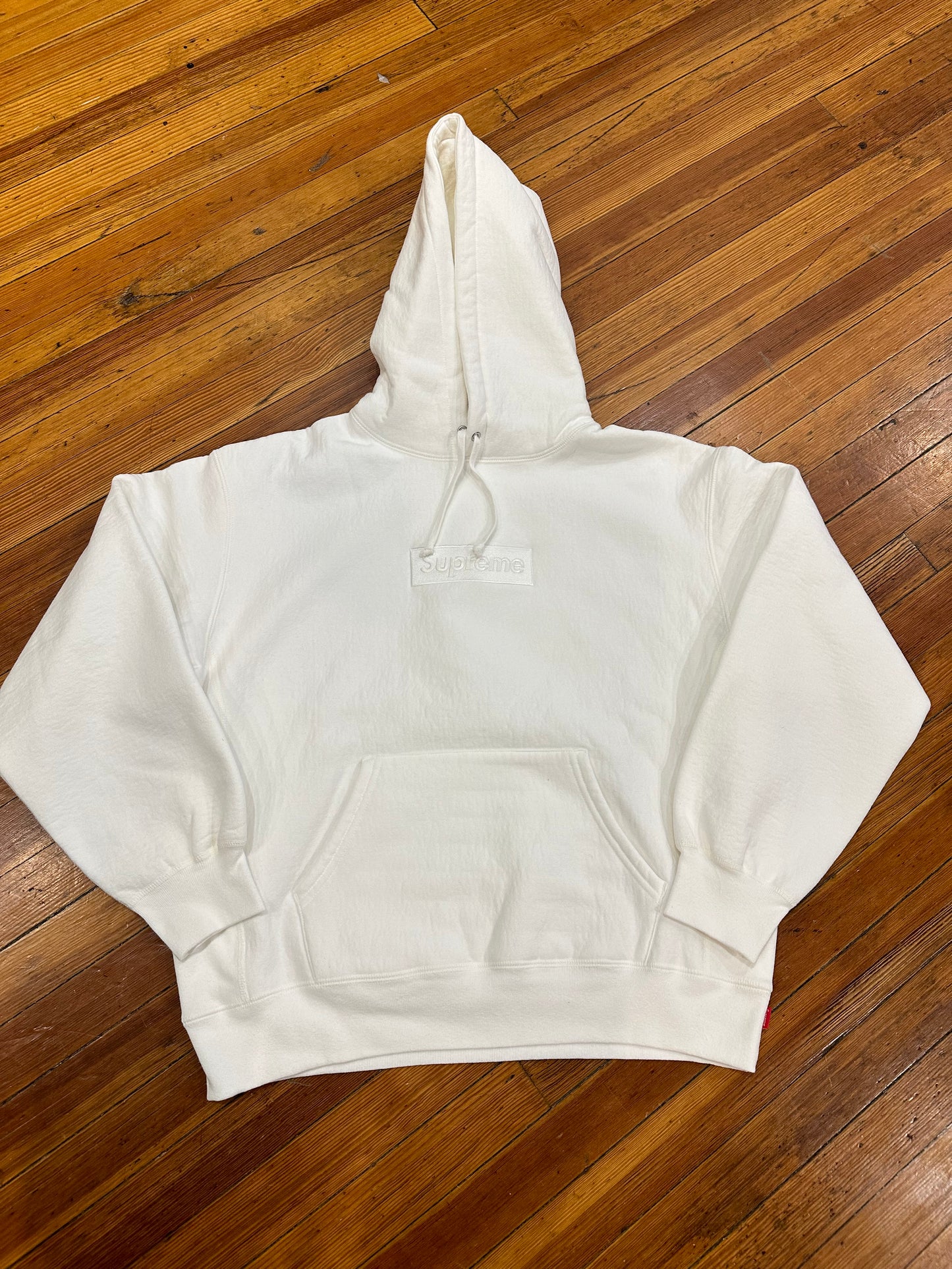 Supreme Hoodie Box Logo “White”