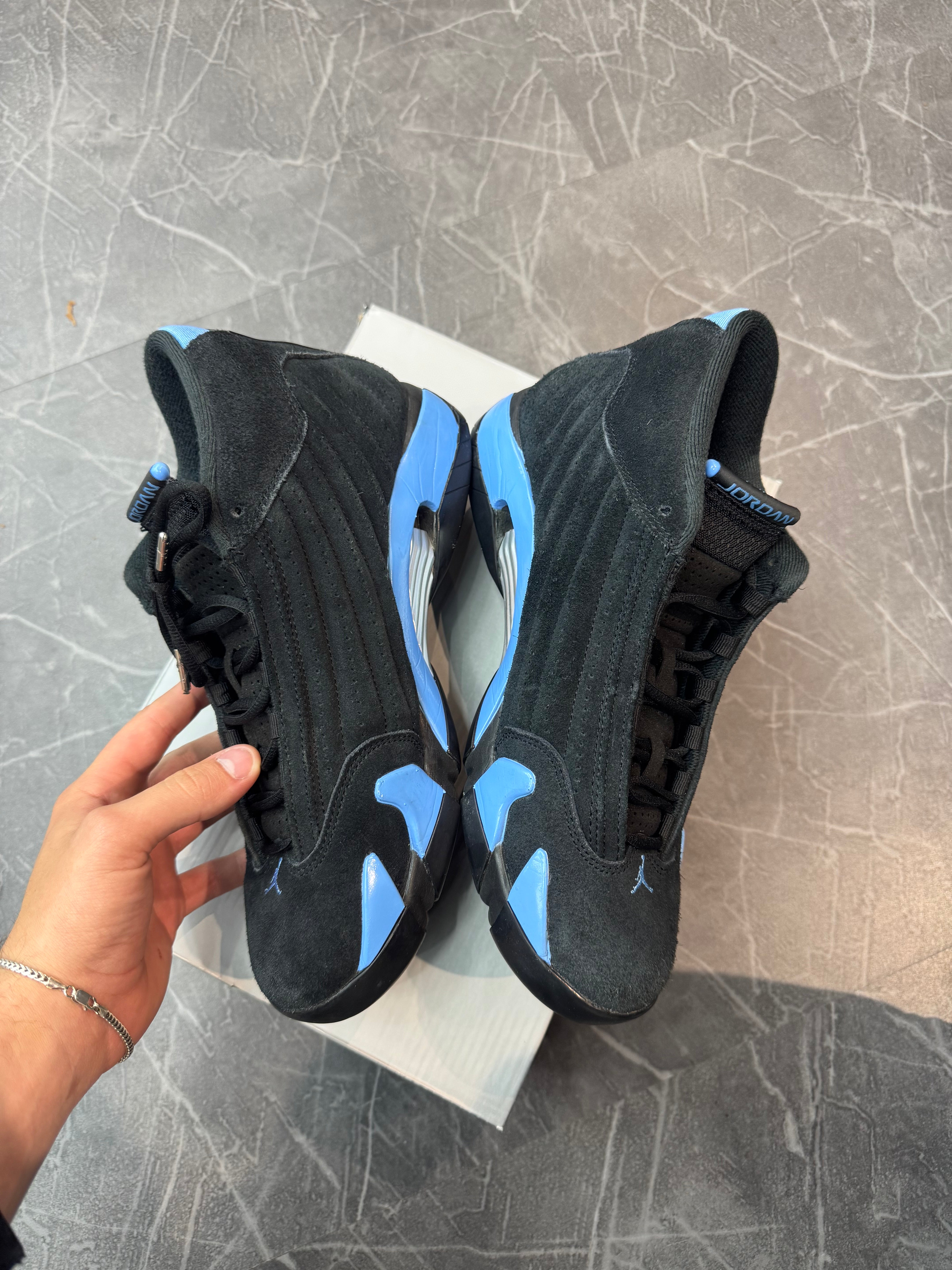 Jordan 14 “Black University Blue” (2026)