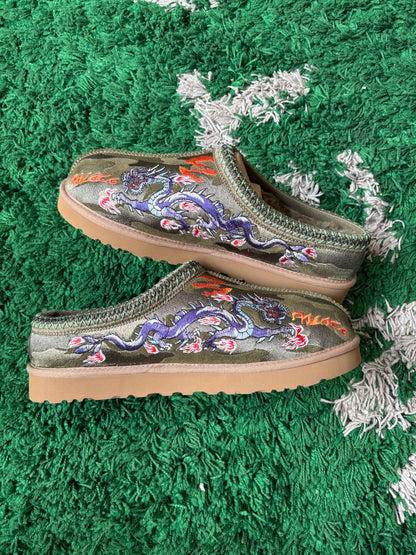 Palace x UGG Tasman Slipper “Burnt Olive Camo”