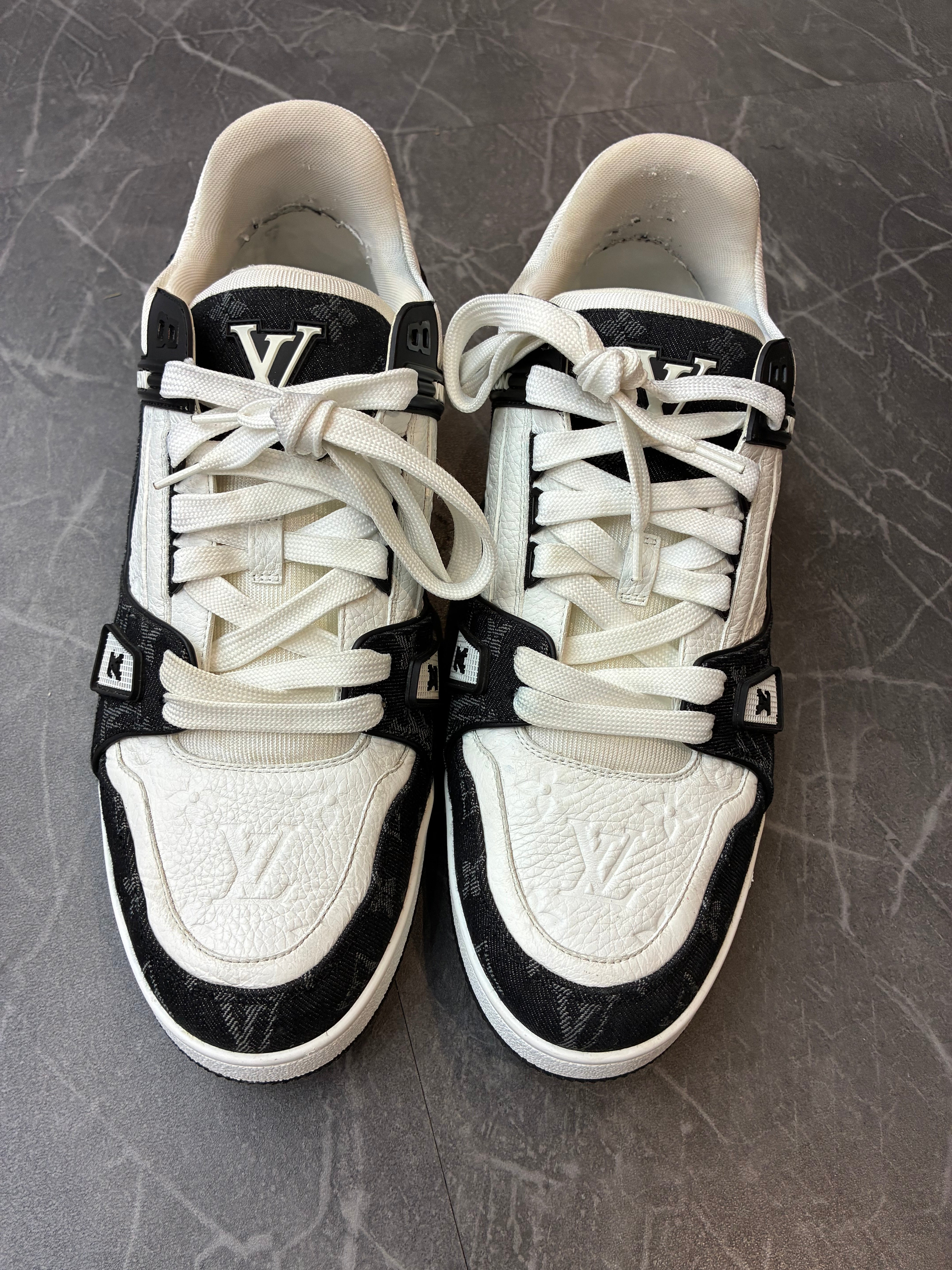 Louis Vuitton Trainer “Black Denim”