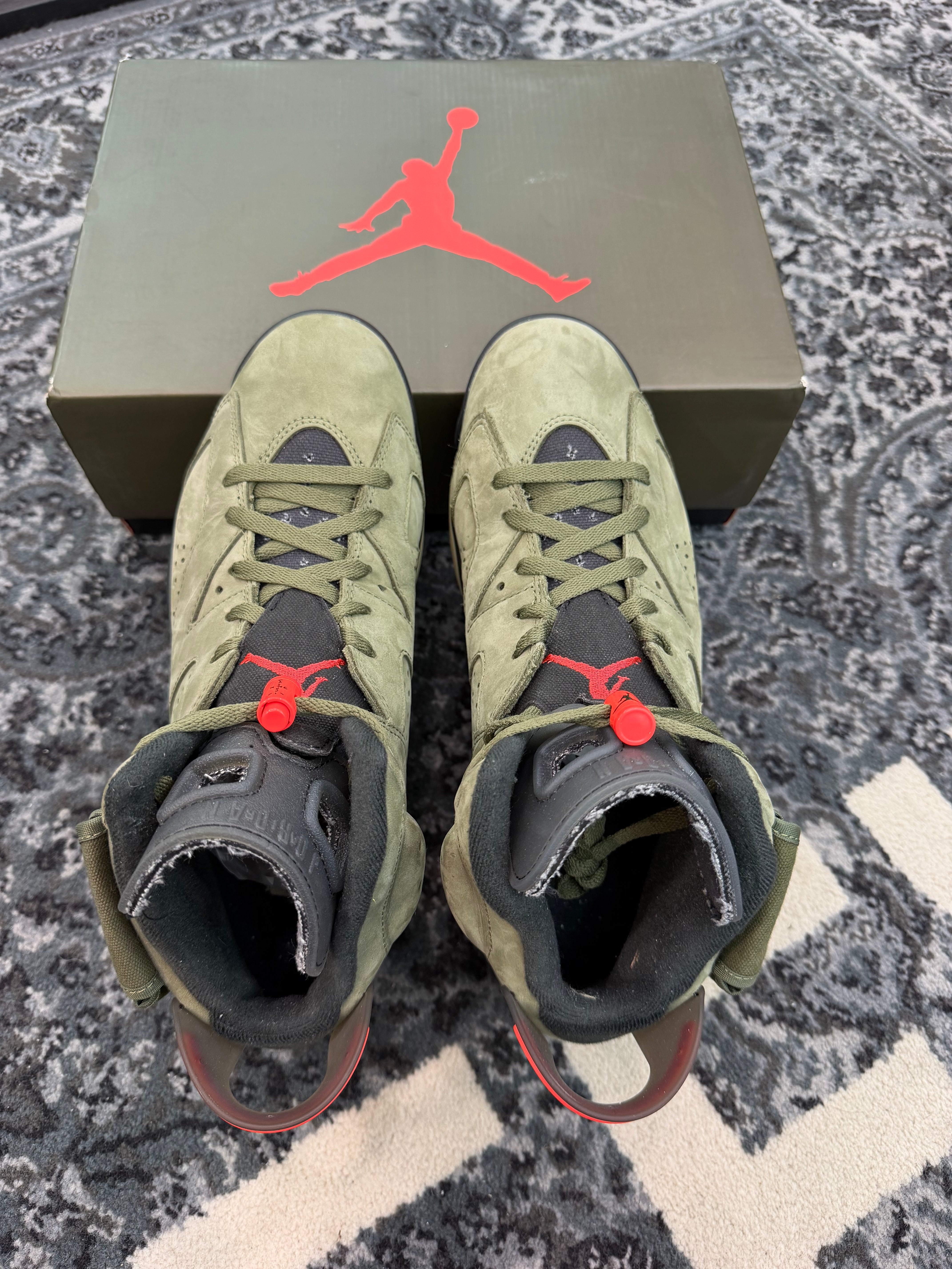 Jordan 6 x Travis Scott “Olive”