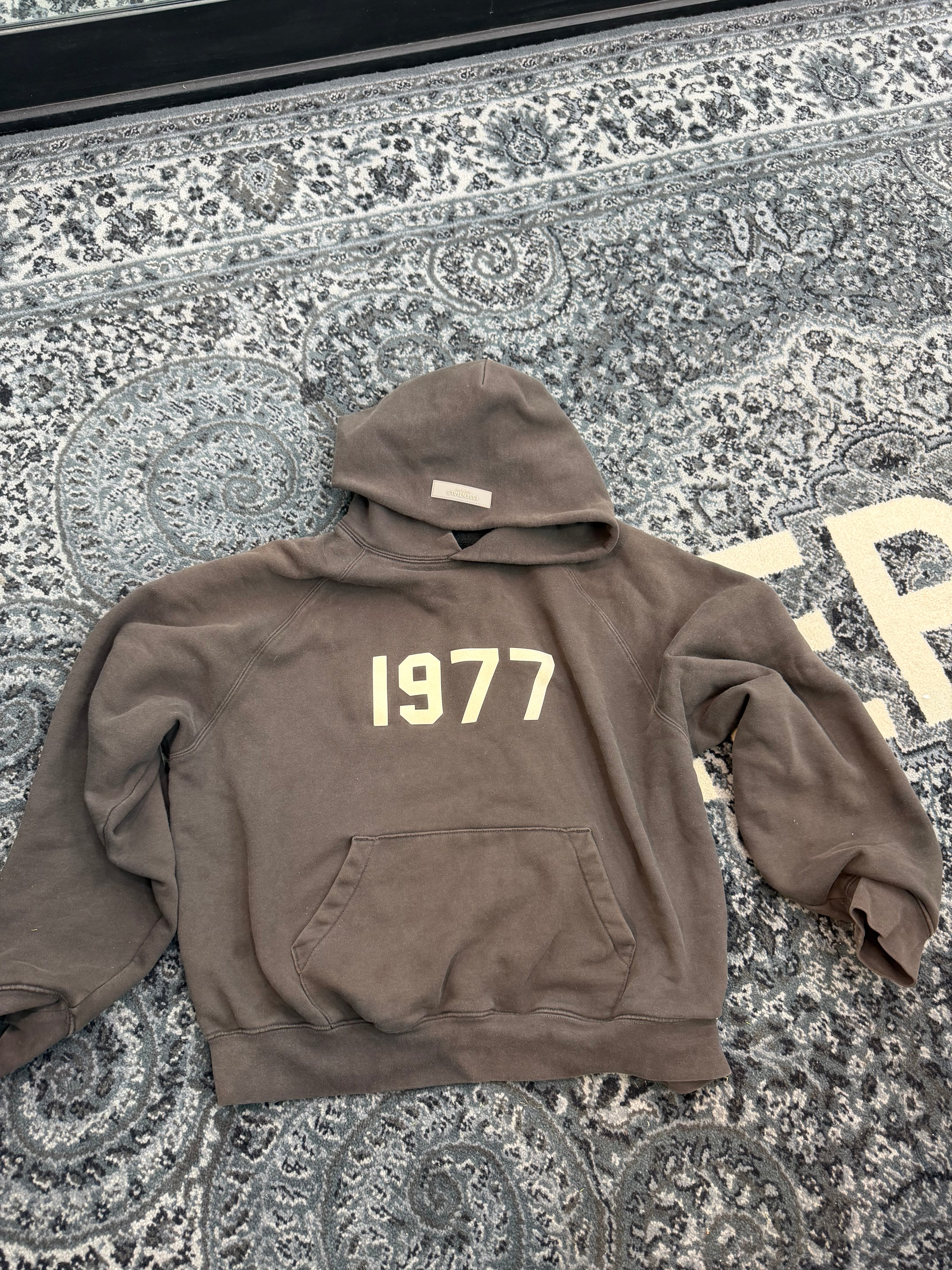 Essentials Hoodie 1977 “Iron Brown”