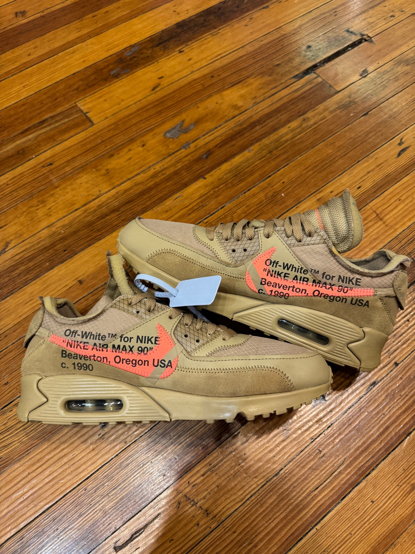 Nike Air Max 90 x Off White “Desert Ore”