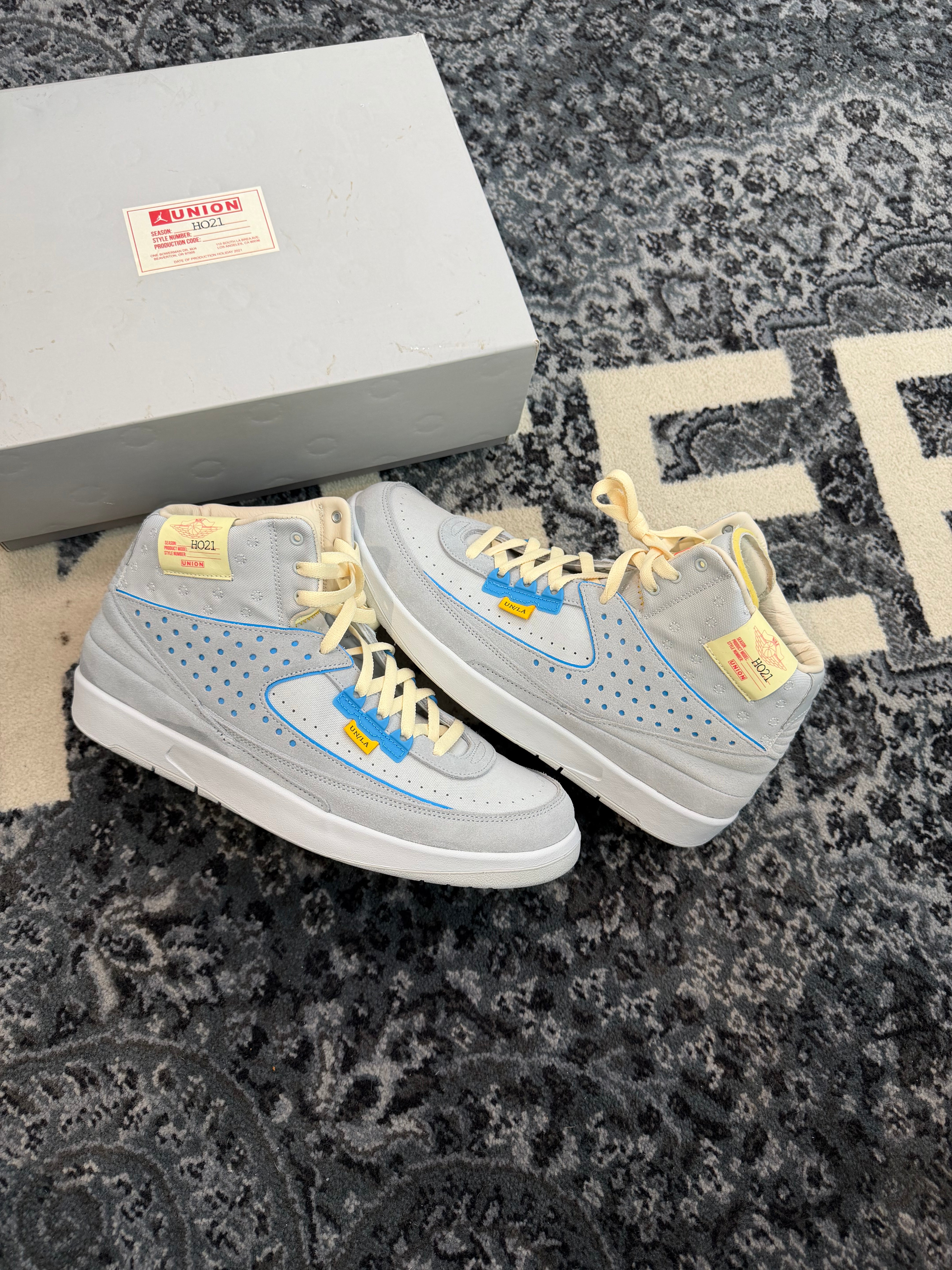 Jordan 2 x Union “Grey Fog”