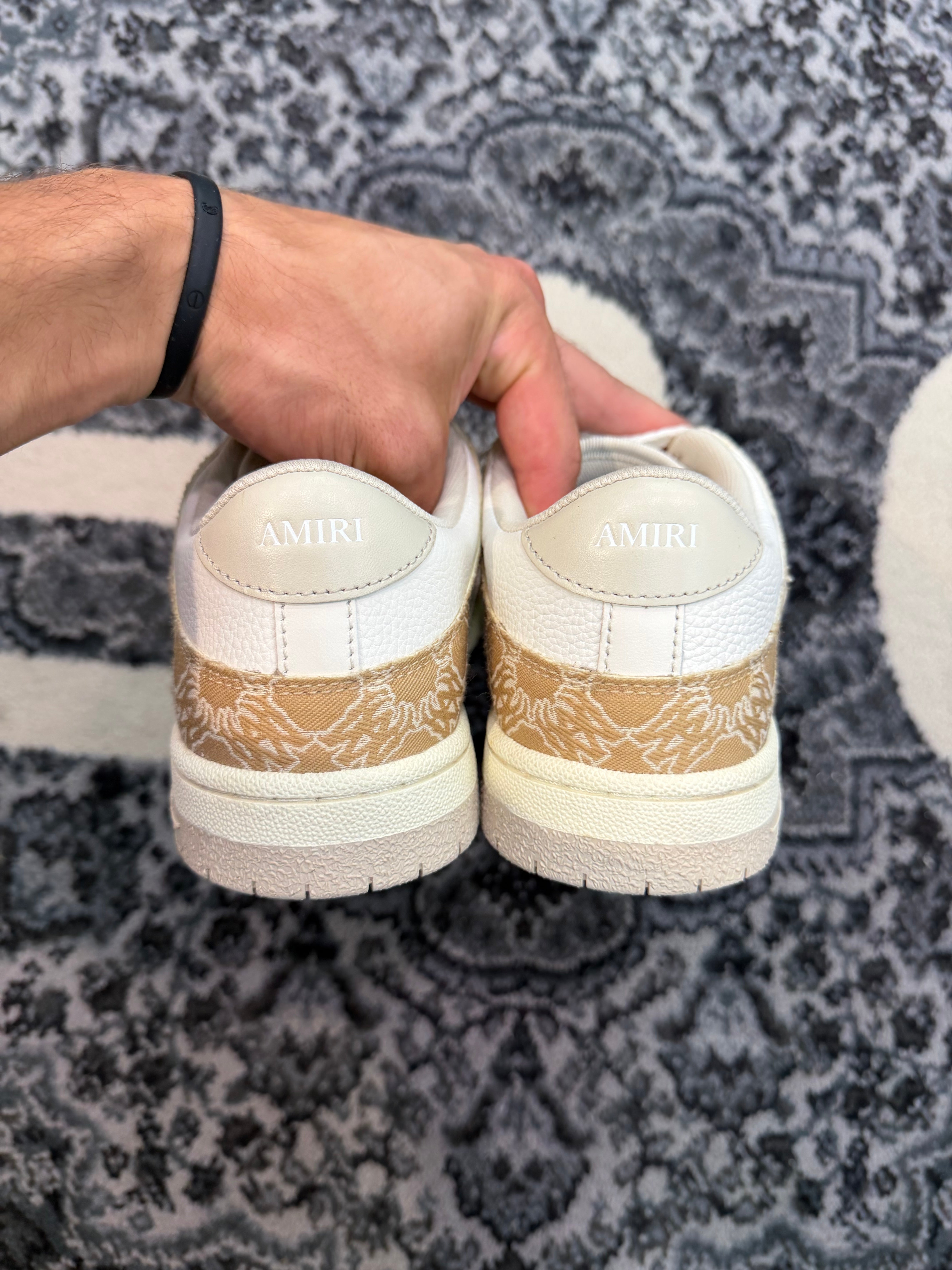 Amiri Bone Low “Tan Brown”