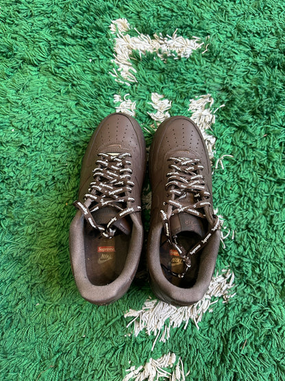 Nike Air Force 1 Low Supreme “Baroque Brown”