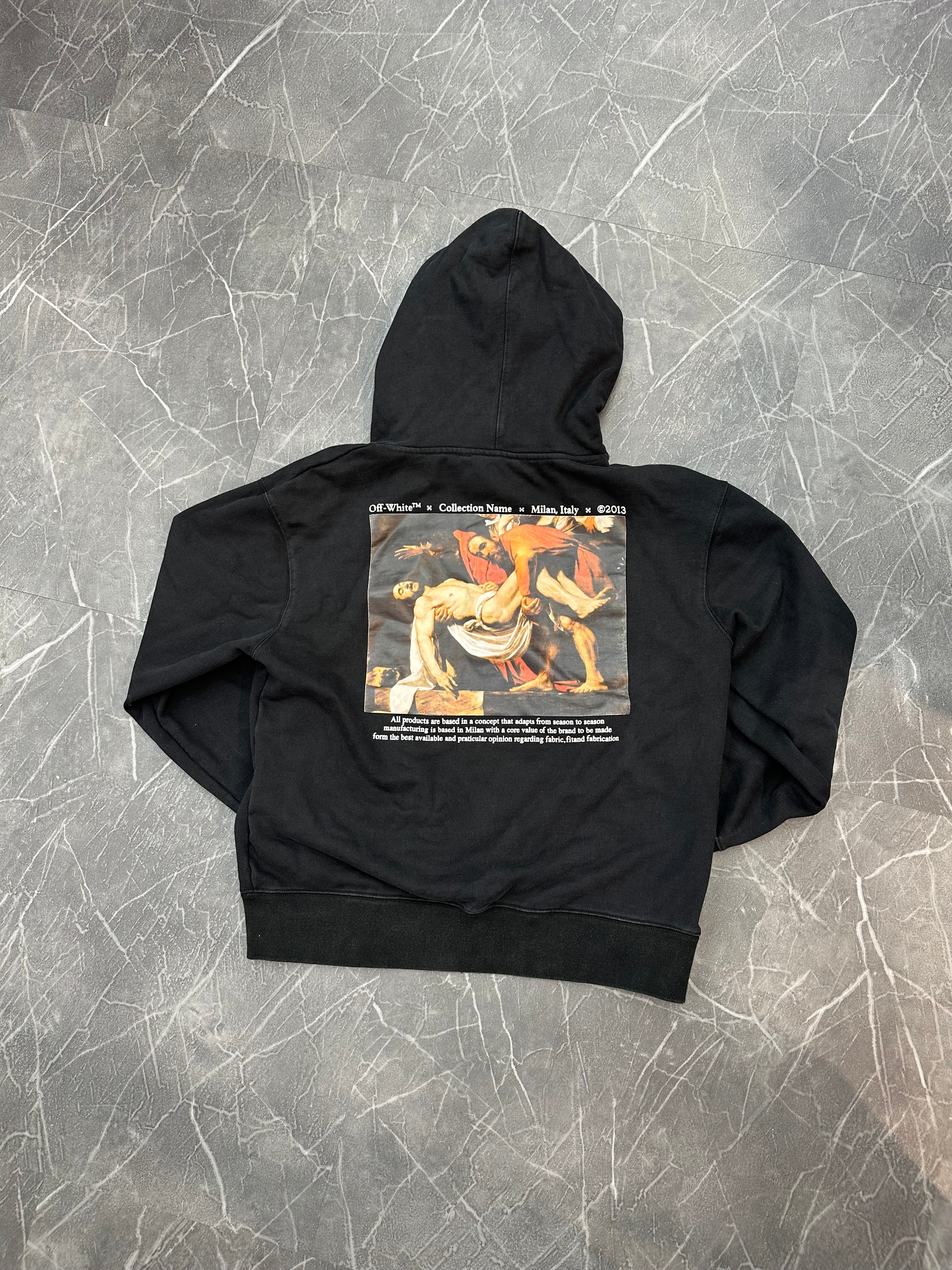 Off-White “Caravaggio” Black Hoodie