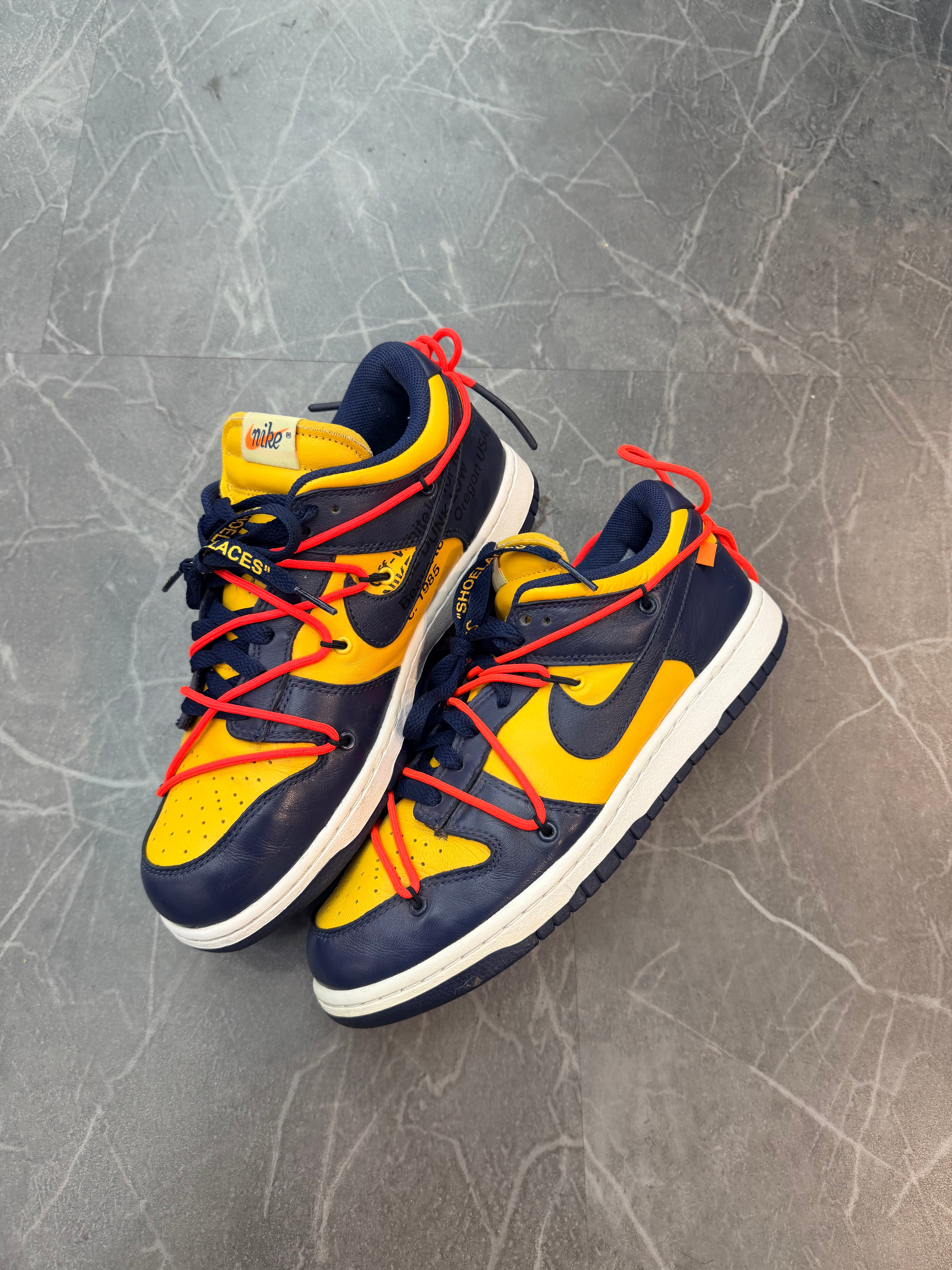 Nike Off-White Dunk Low “Michigan”