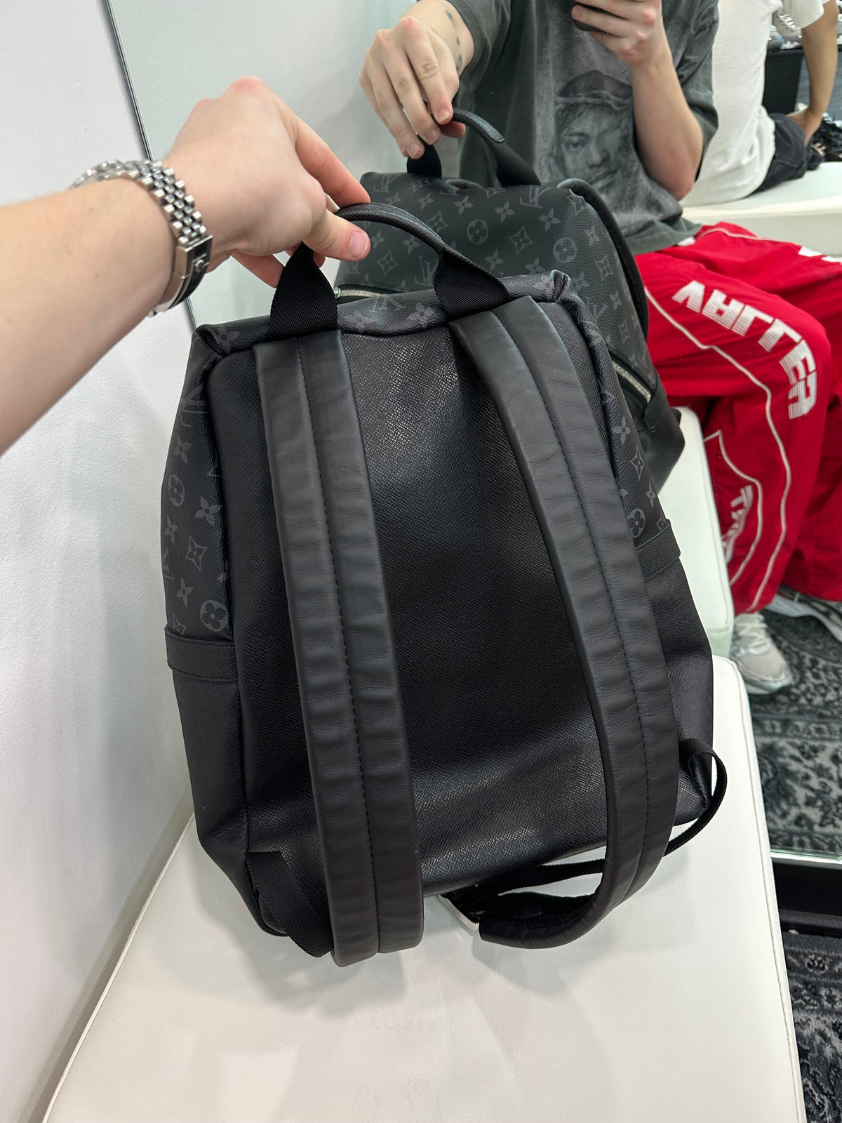 Louis Vuitton Discovery Backpack PM Black (Size OS) - Image 3