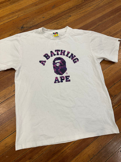 BAPE Tee “Purple Camo”