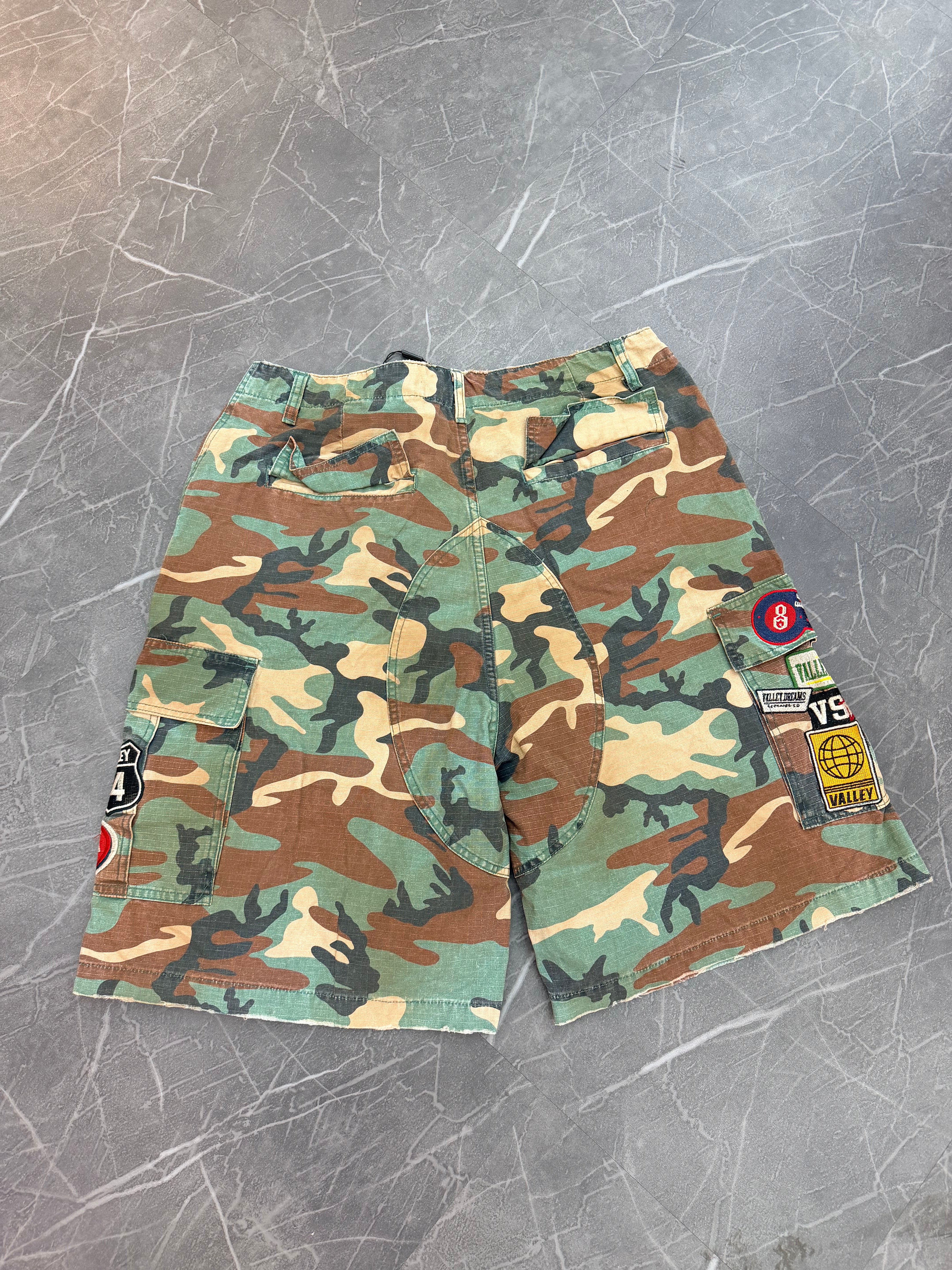 Vale Forever DIY Camo Jorts