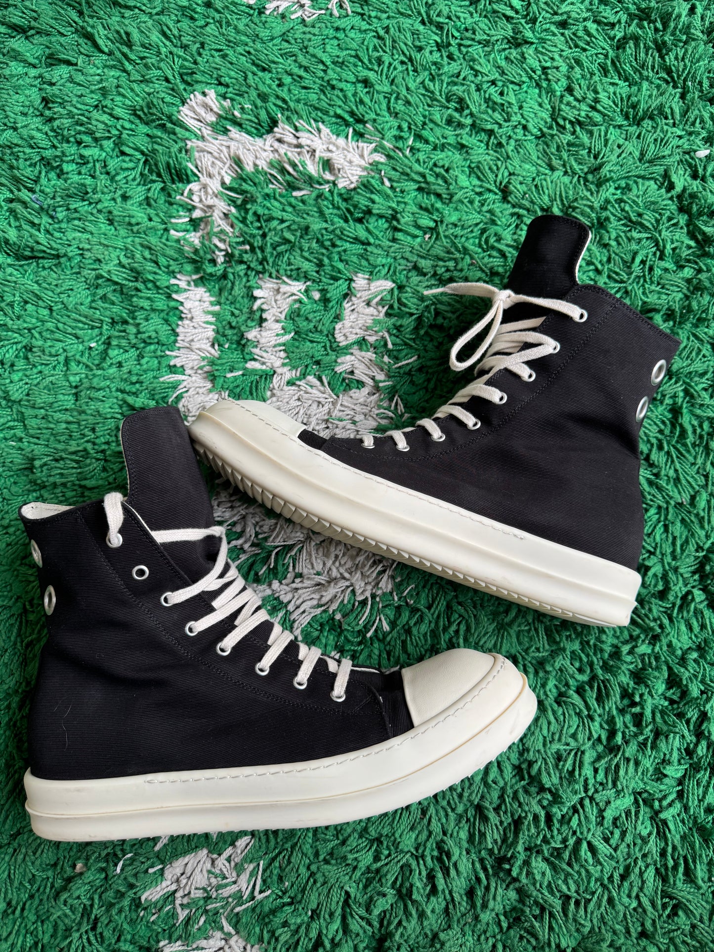 Rick Owen’s Darkshadow High “Black Sneaker”