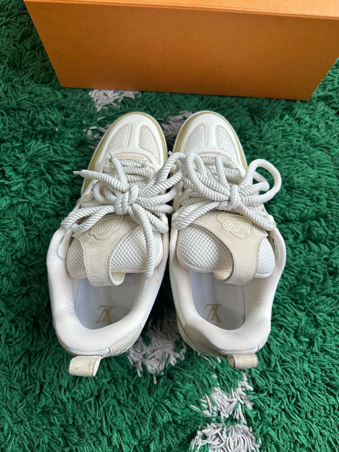 Louis Vuitton Skate Trainer “White Beige”