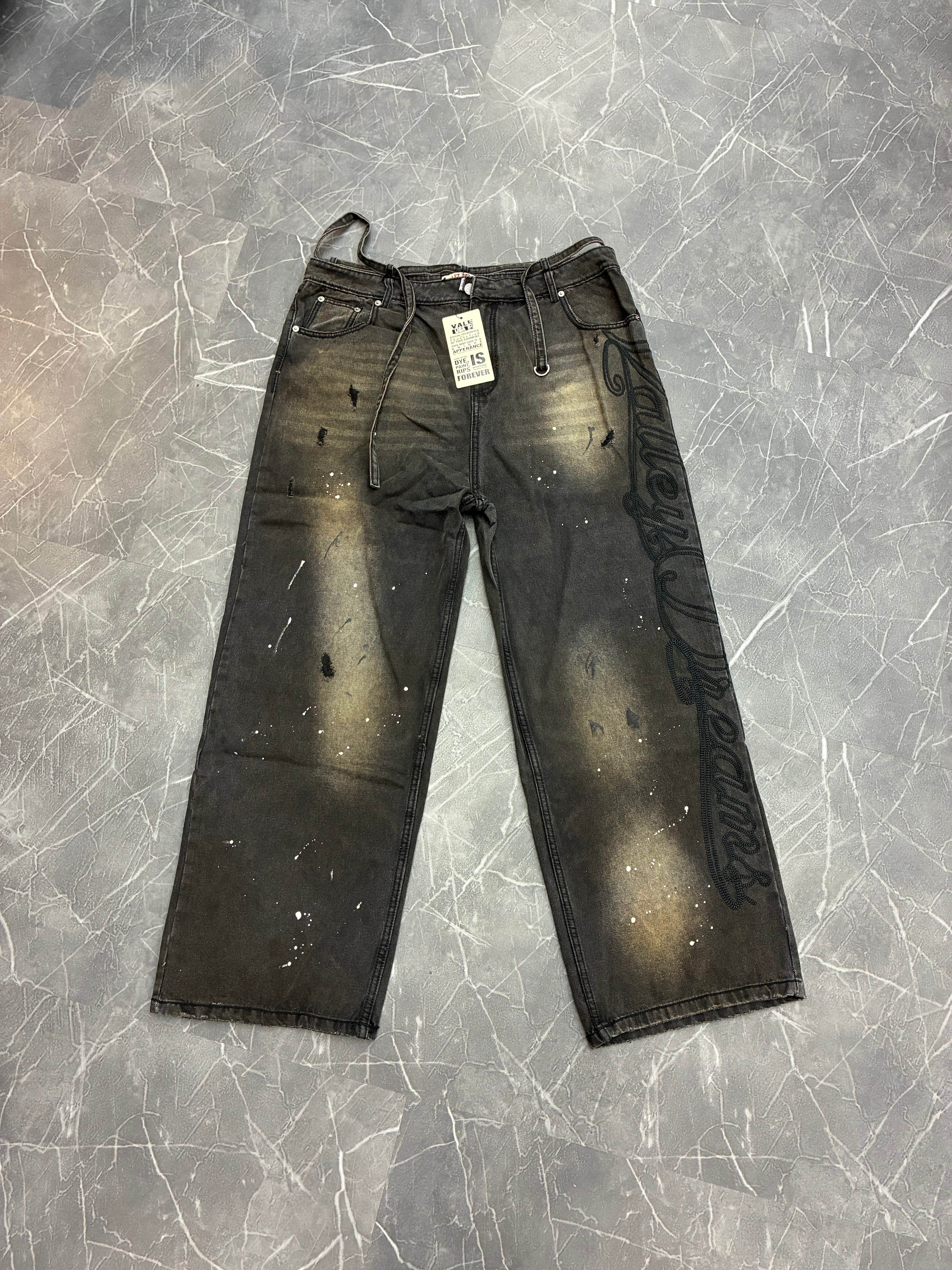 Vale Forever Big Stitch Denim “Black” (36)