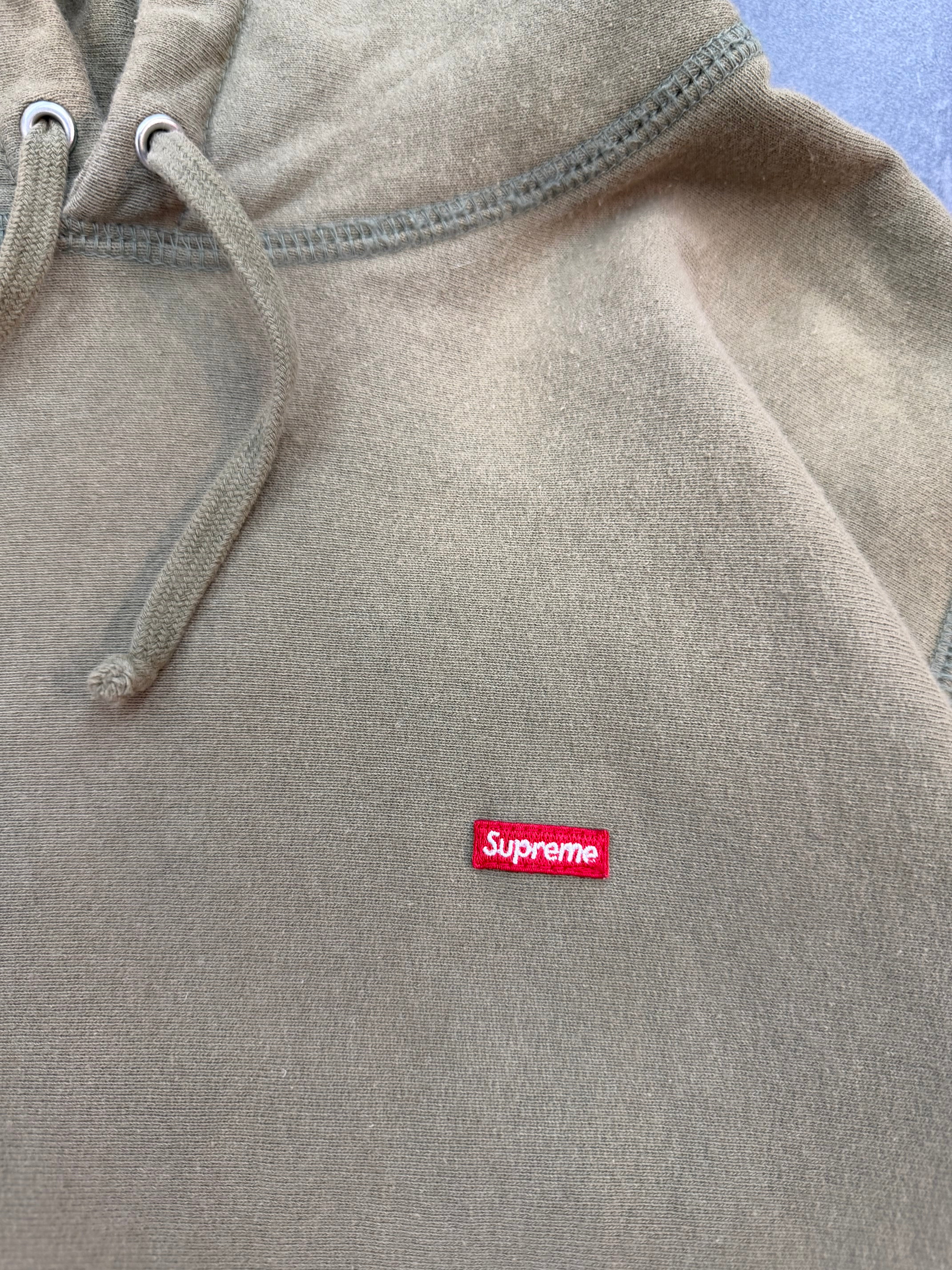 Supreme Tiny Box Logo Hoodie “Green”