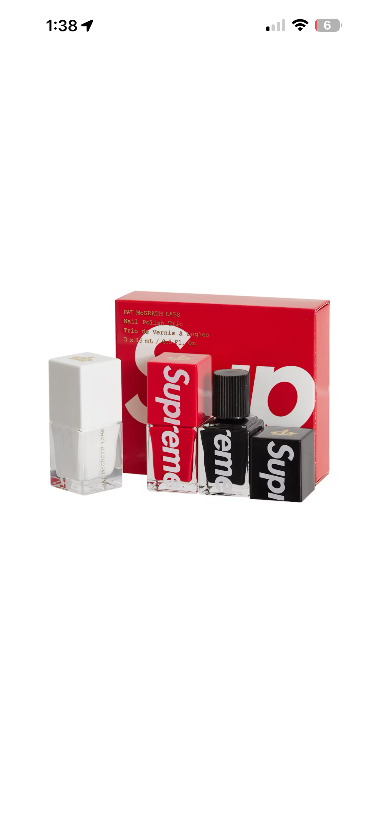 supreme nail polish シュプリーム マニキュア - Supremeとパット