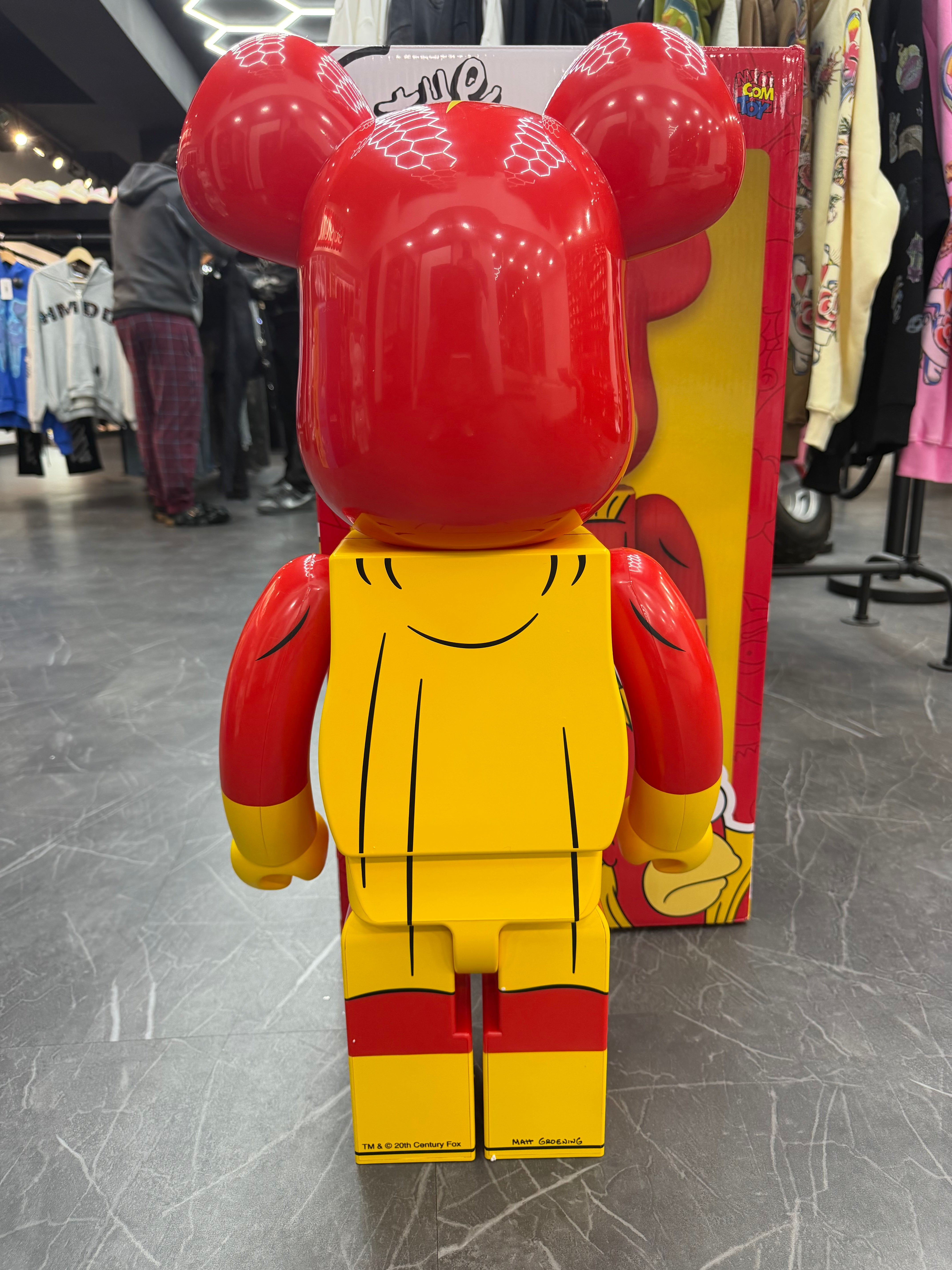Bearbrick 1000% The Simpsons Radioactive Man