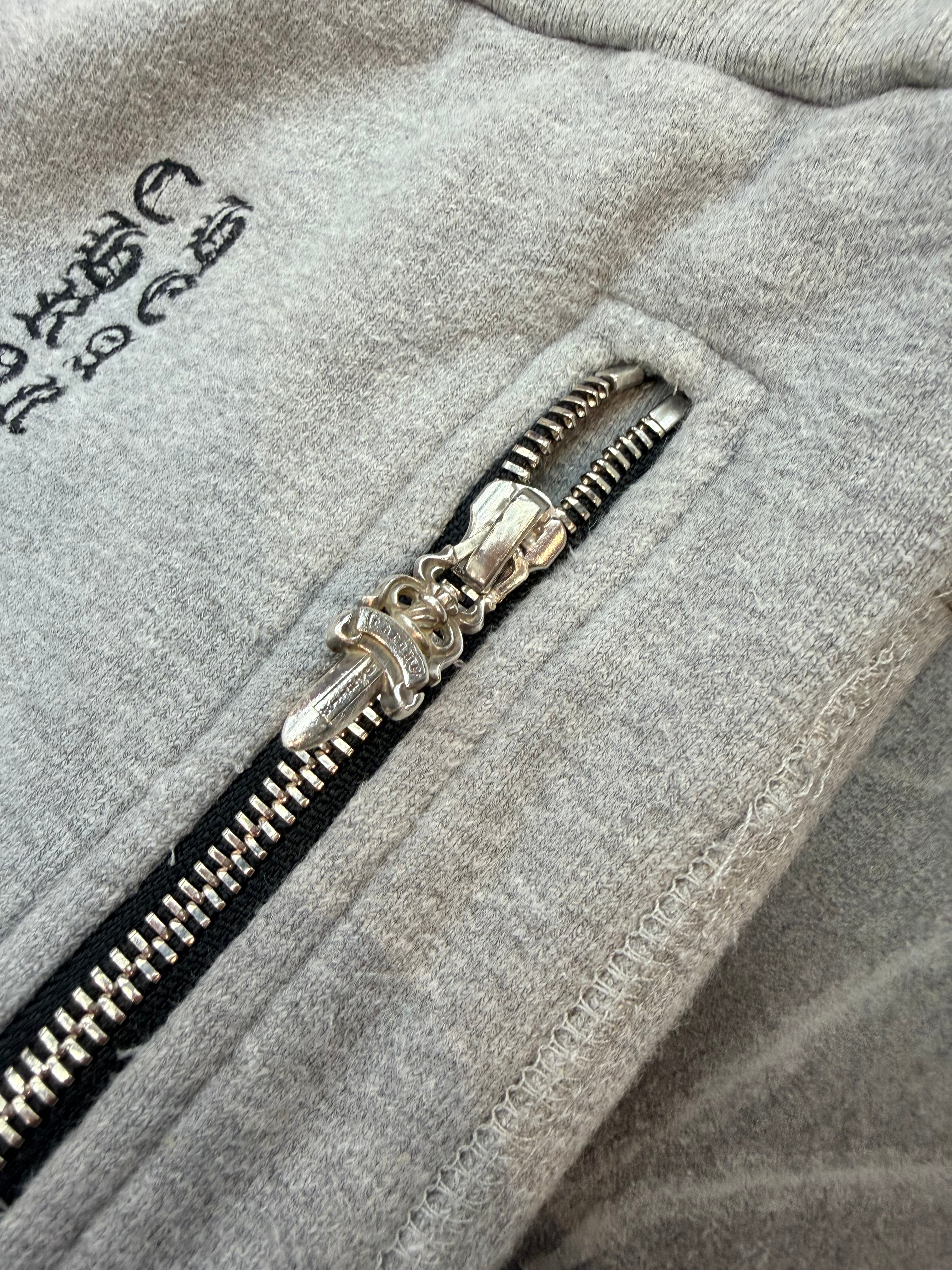 Chrome Hearts Y Not Dagger Patch Sweatshorts Grey