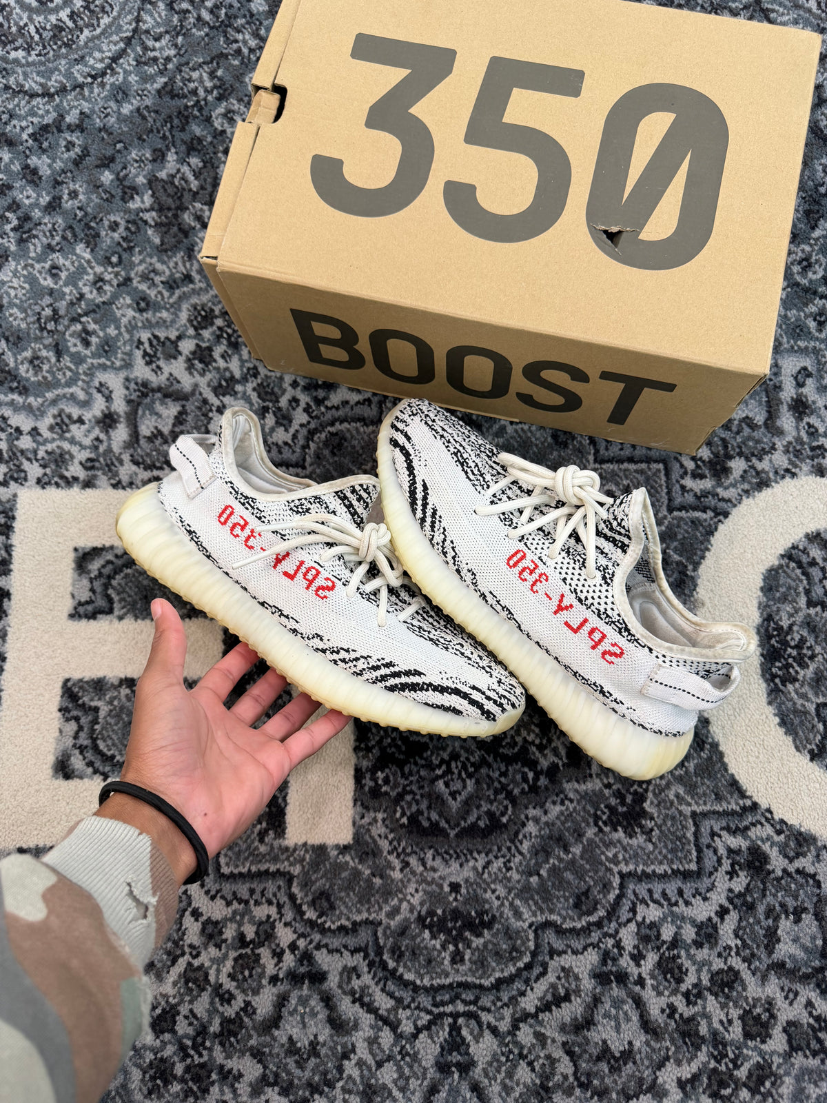 Yeezy 350 “Zebra”
