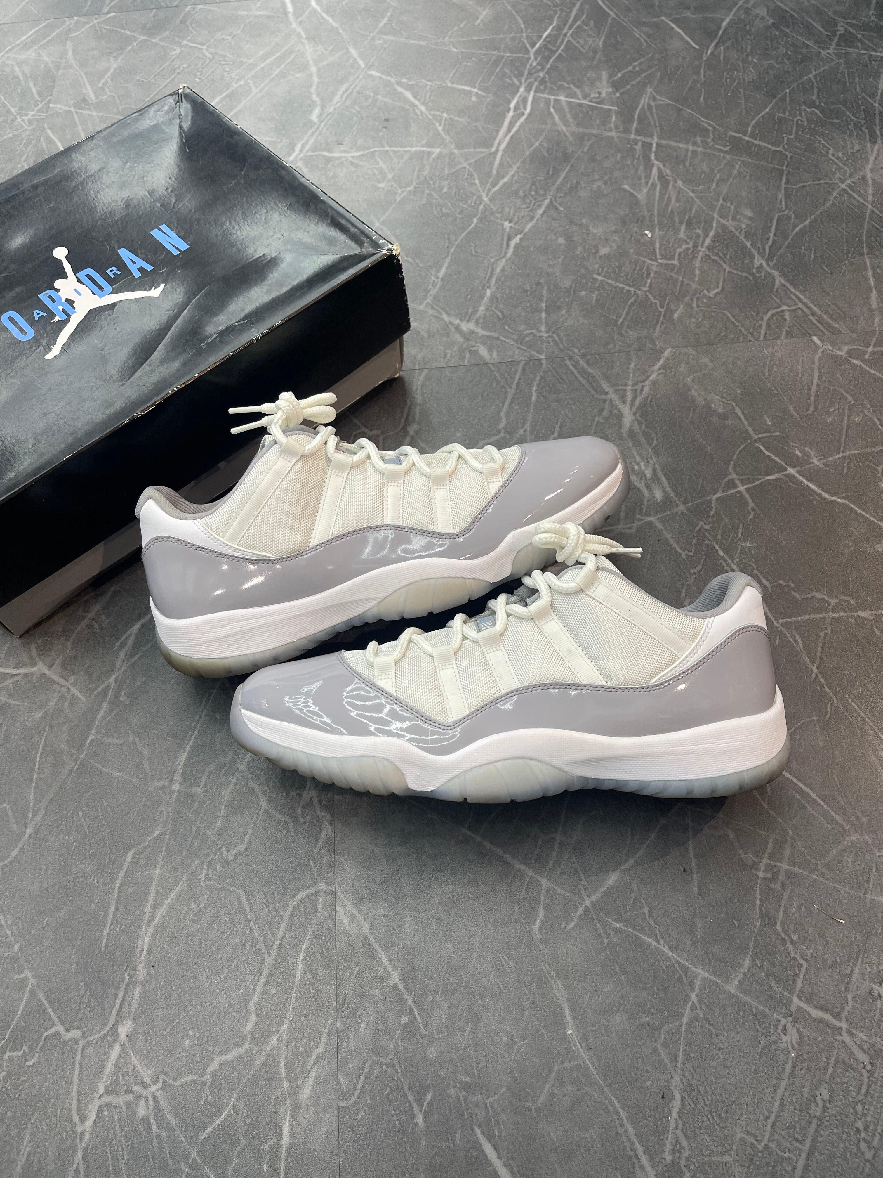 Jordan 11 Low “Cement Grey”